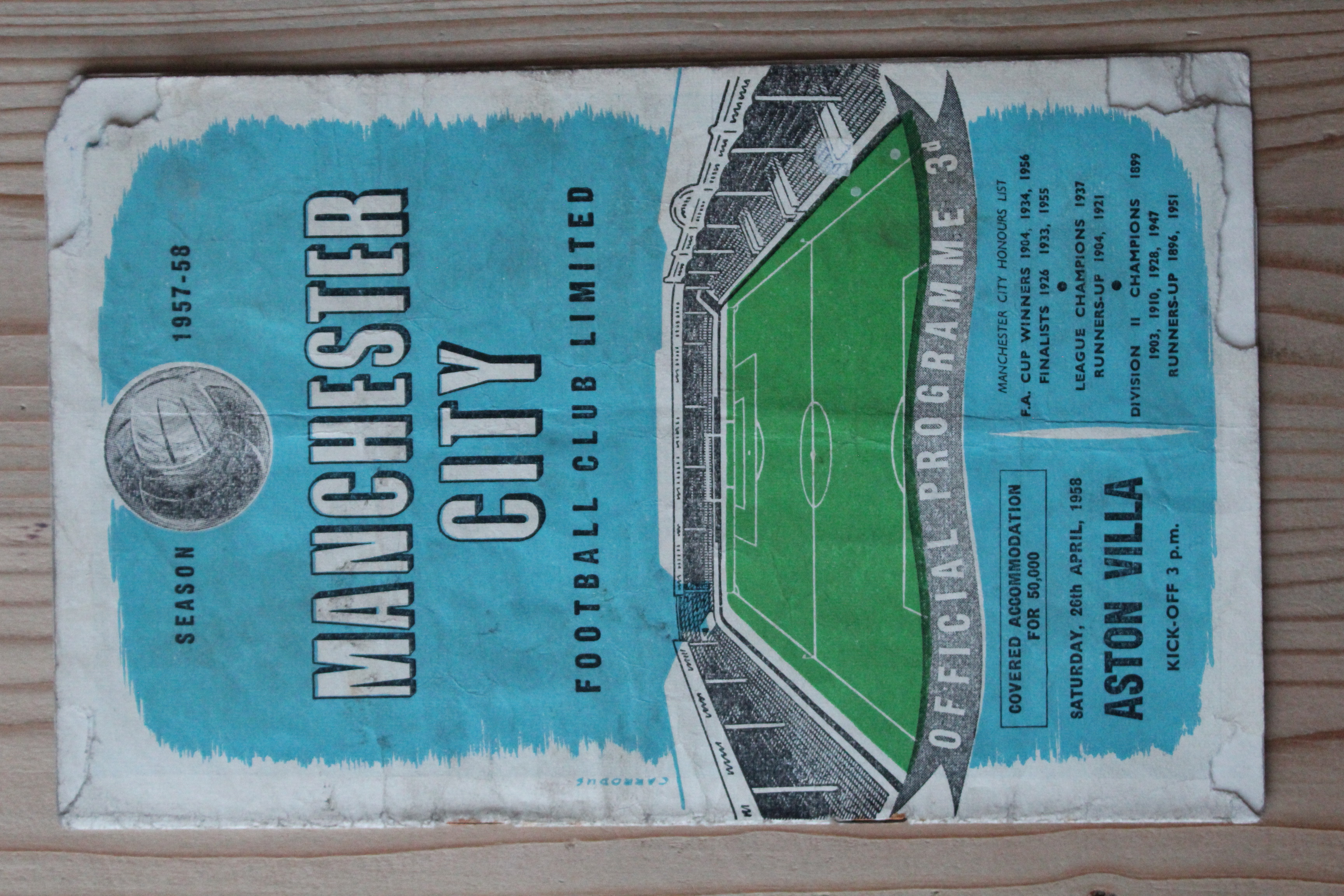 Manchester City FC v Aston Villa FC