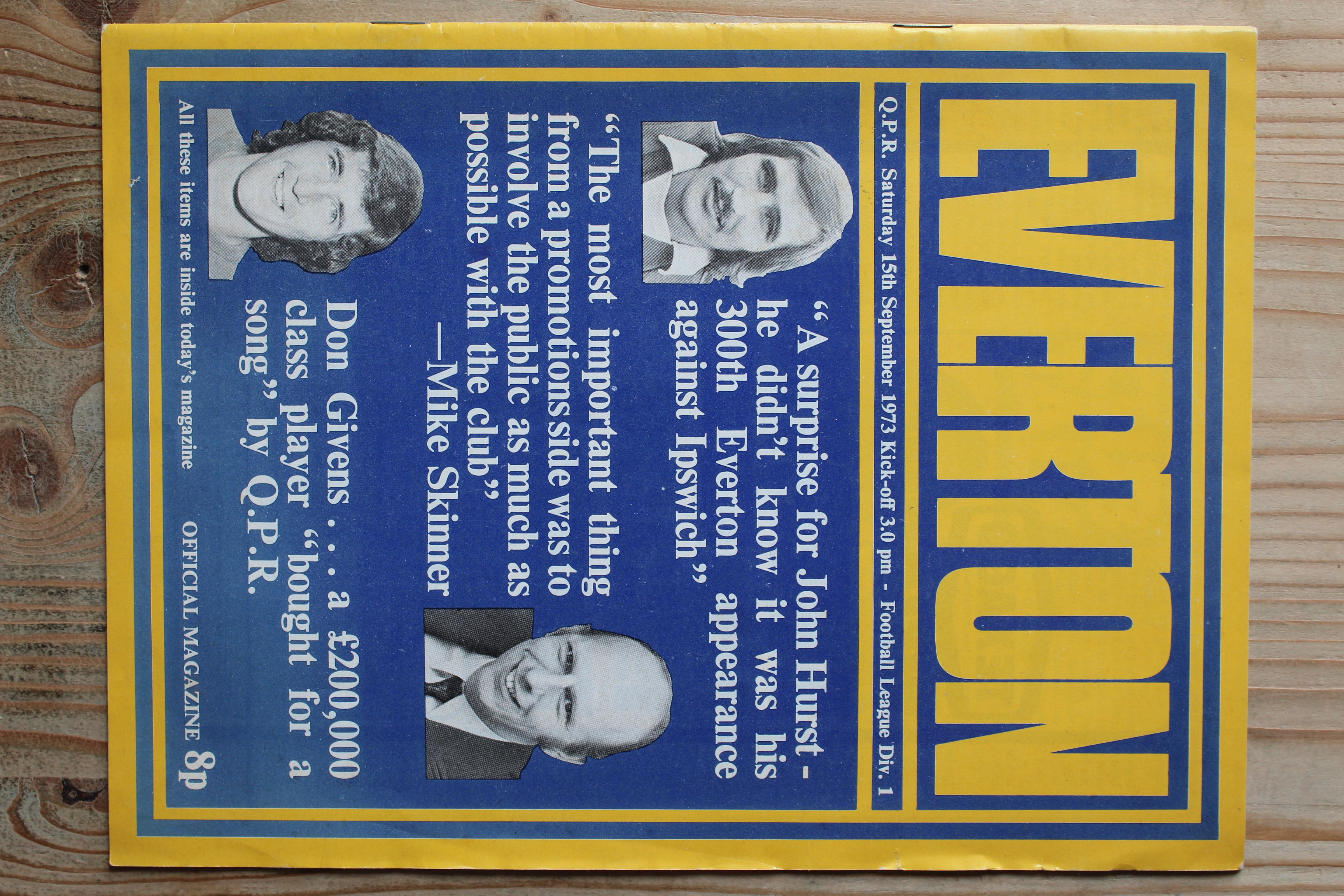 Everton FC v Queens Park Rangers FC