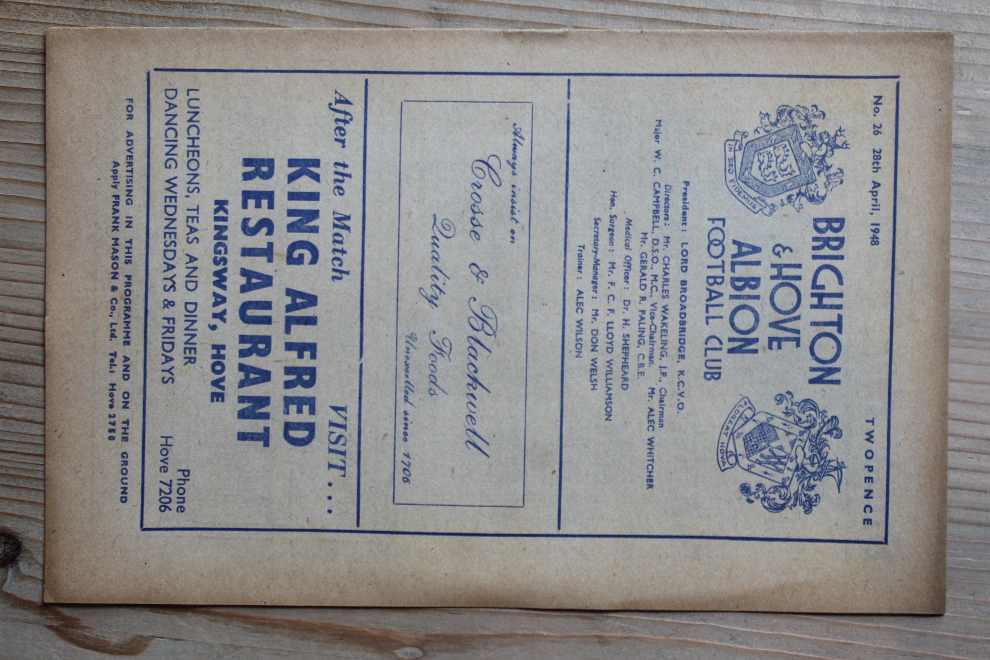 Brighton & Hove Albion FC v Watford FC