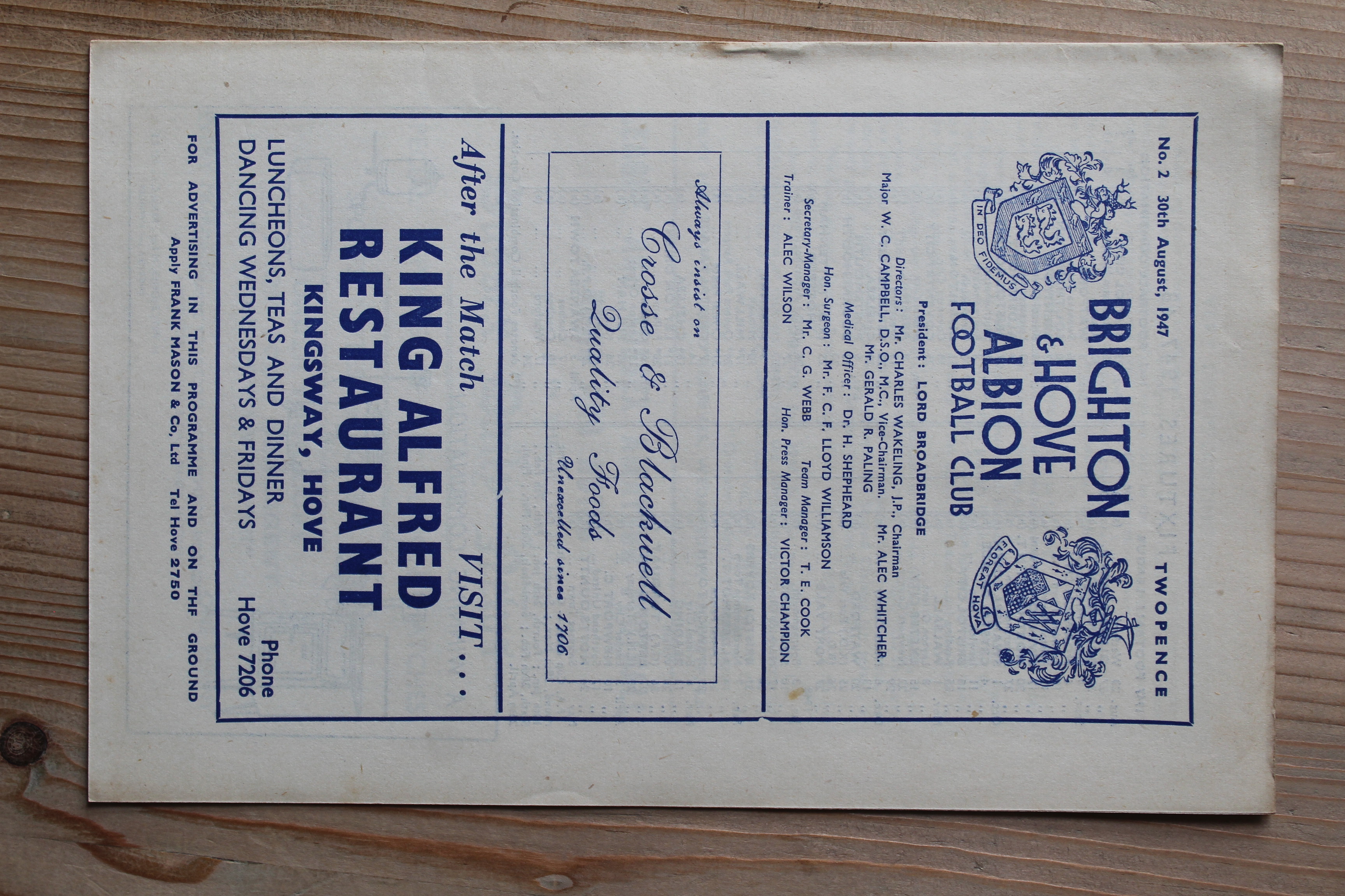 Brighton & Hove Albion FC v Bournemouth & Boscombe