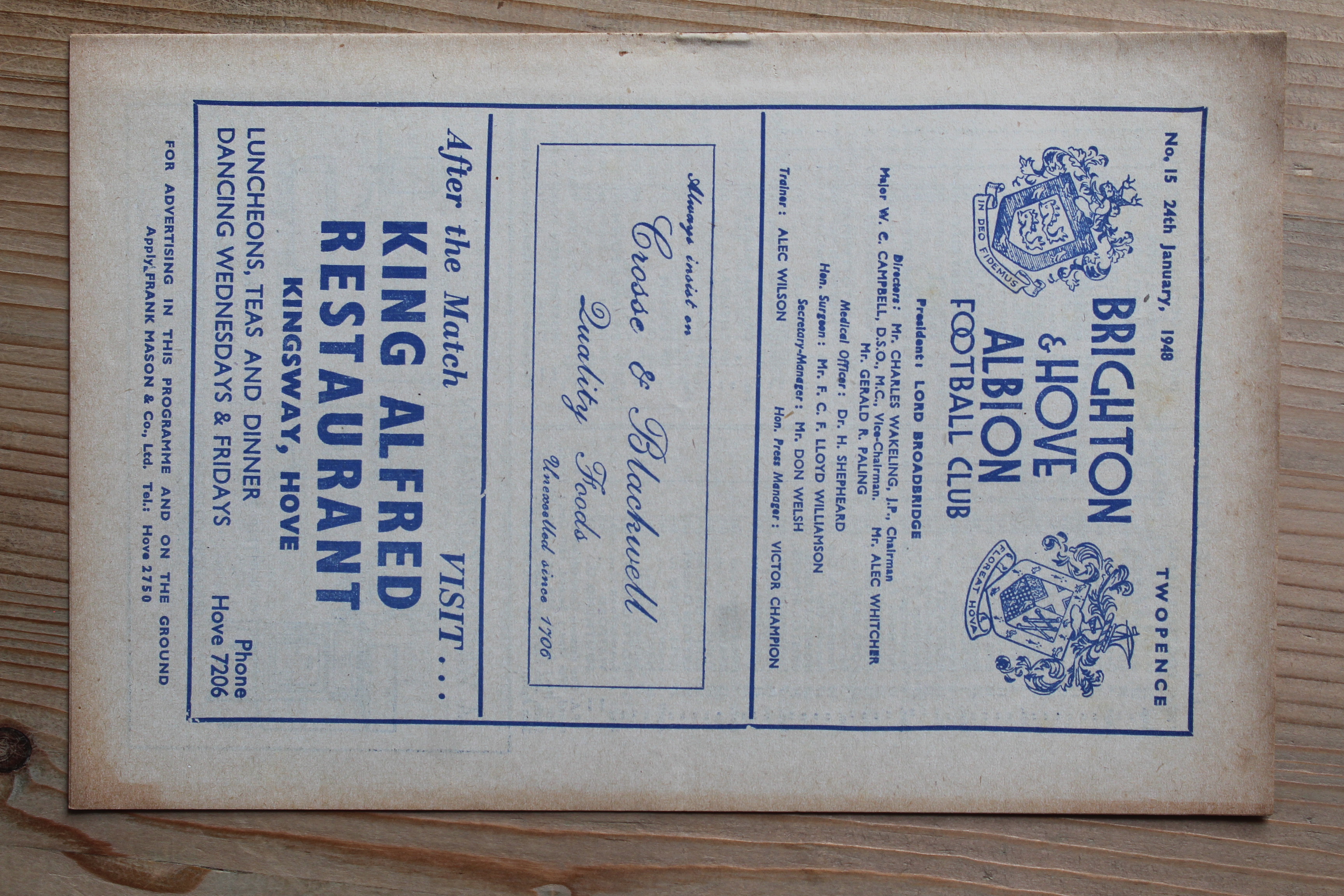 Brighton & Hove Albion FC v Ipswich Town FC