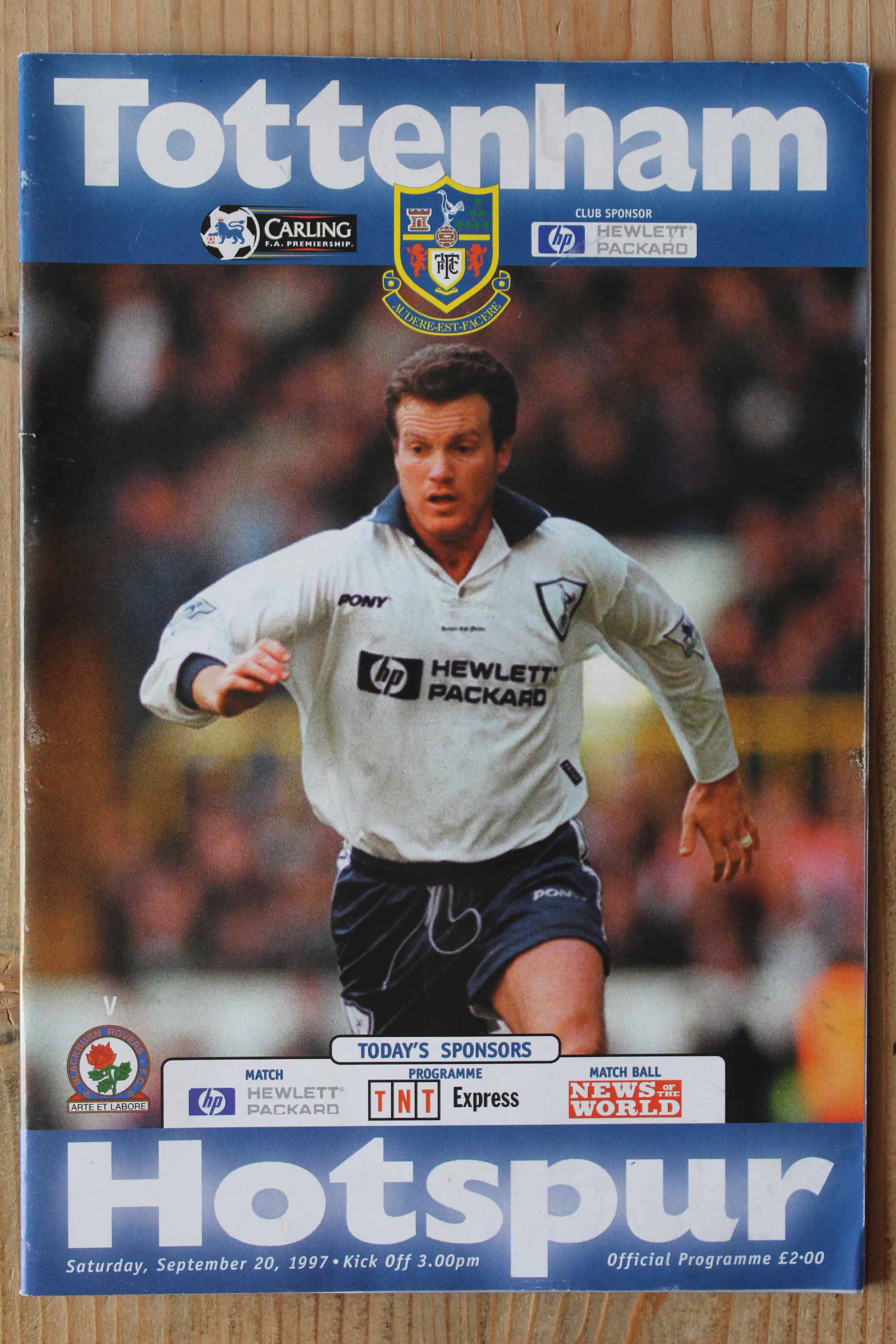 Tottenham Hotspur FC v Blackburn Rovers FC