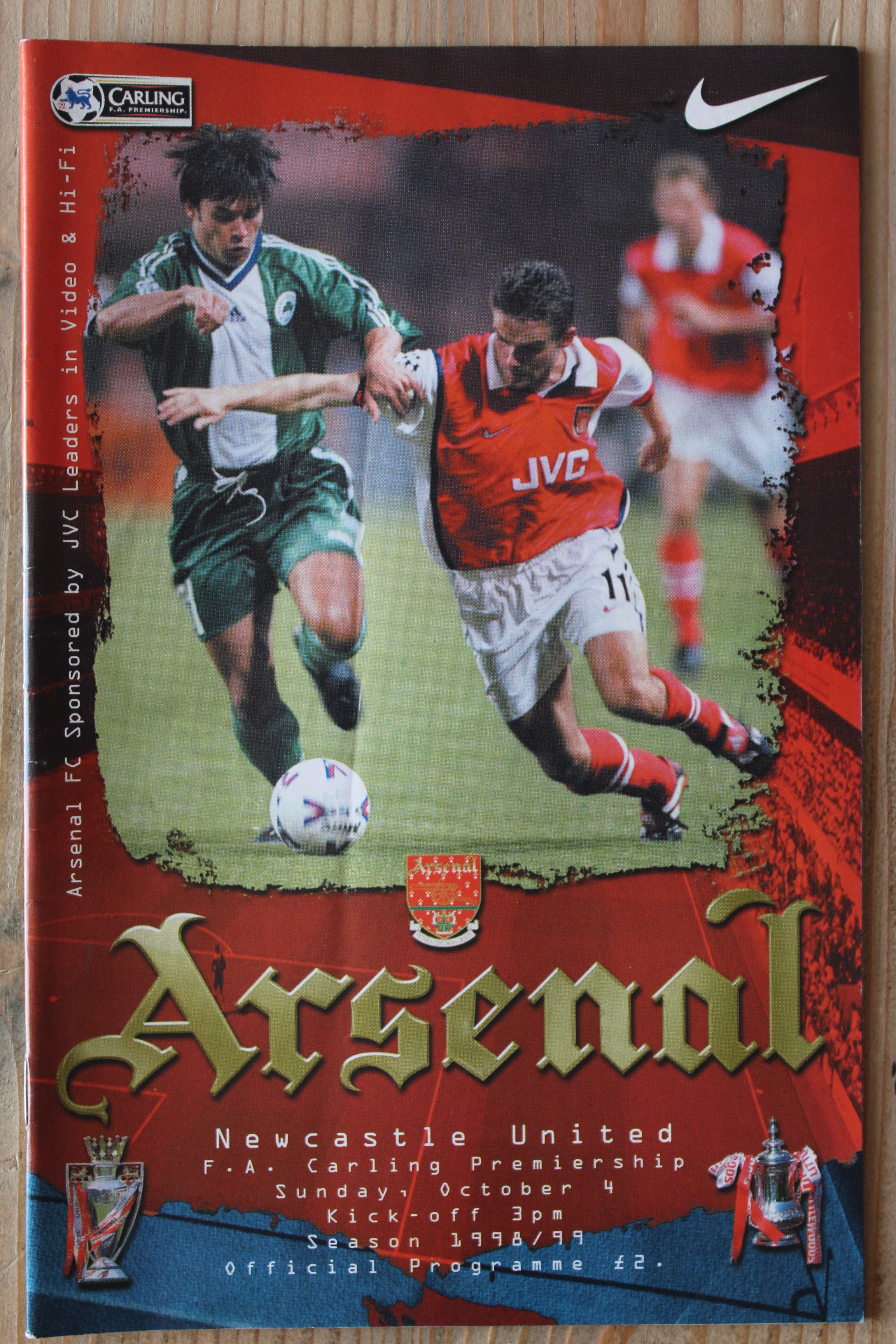 Arsenal FC v Newcastle United FC