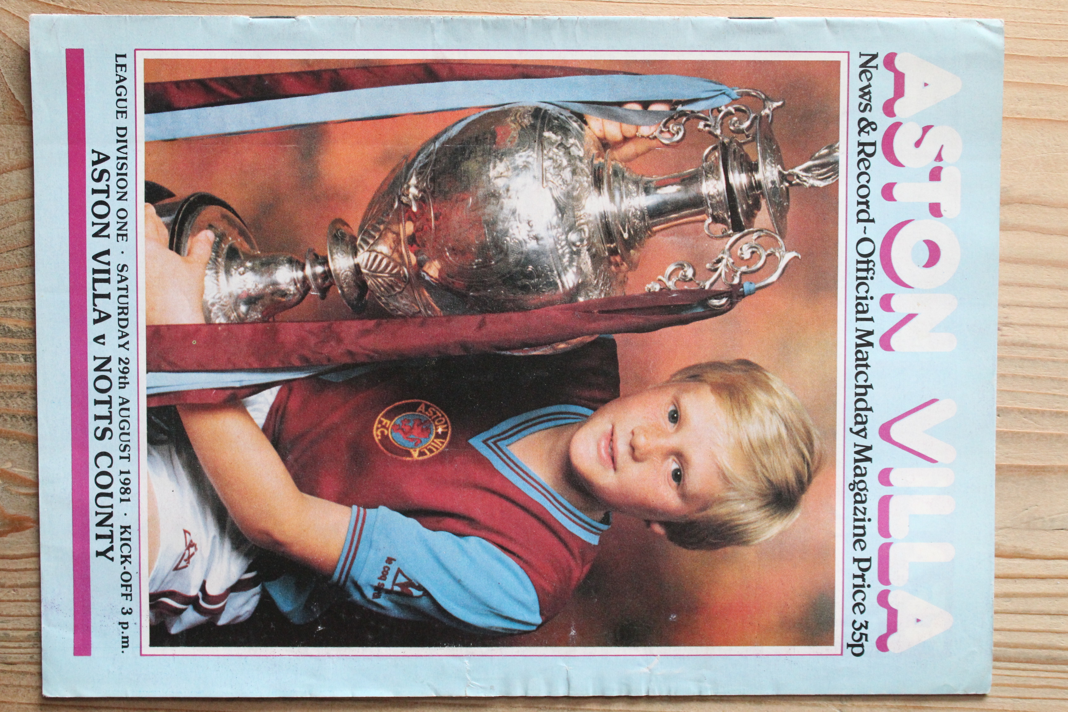 Aston Villa FC v Notts County FC