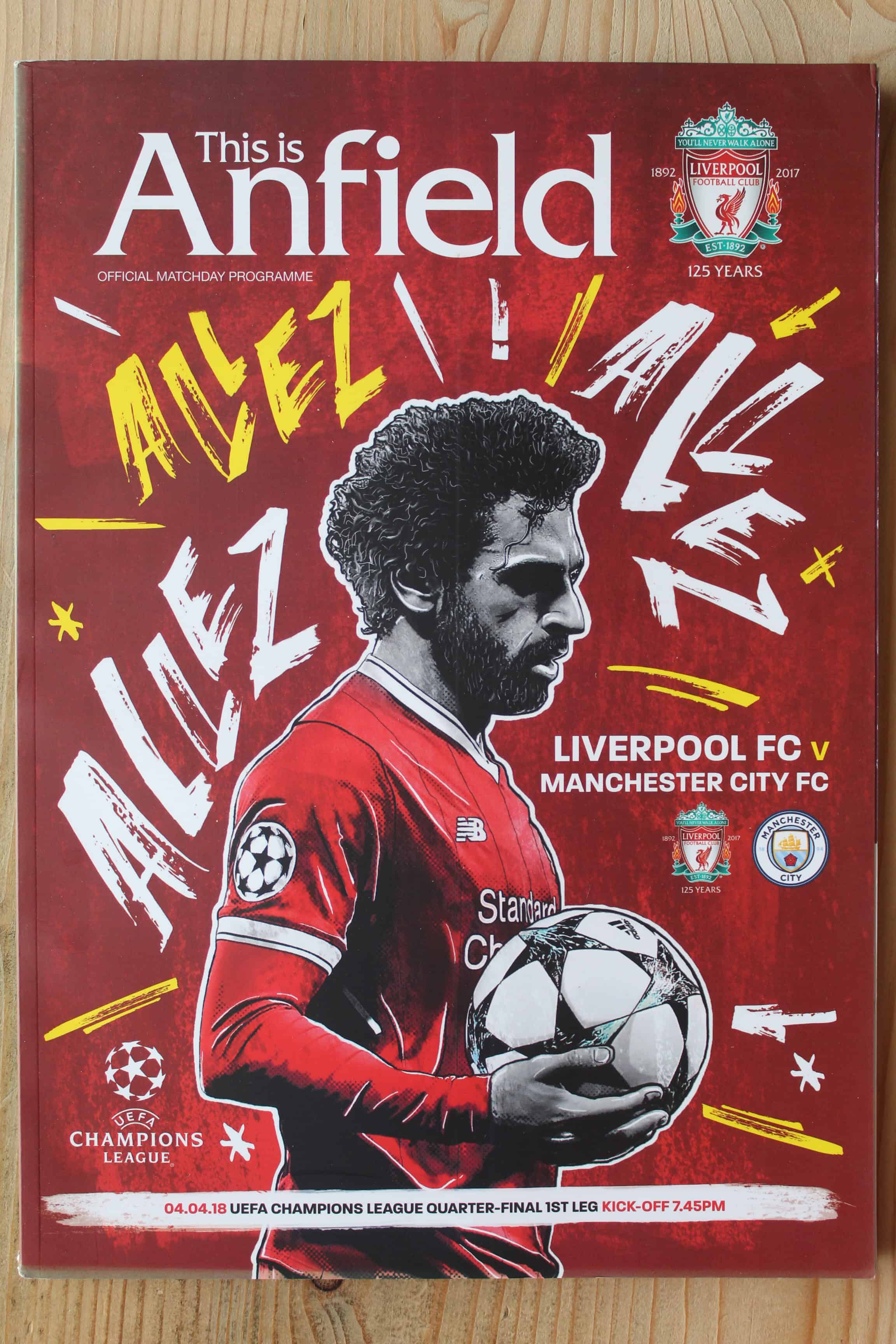 Liverpool FC v Manchester City FC