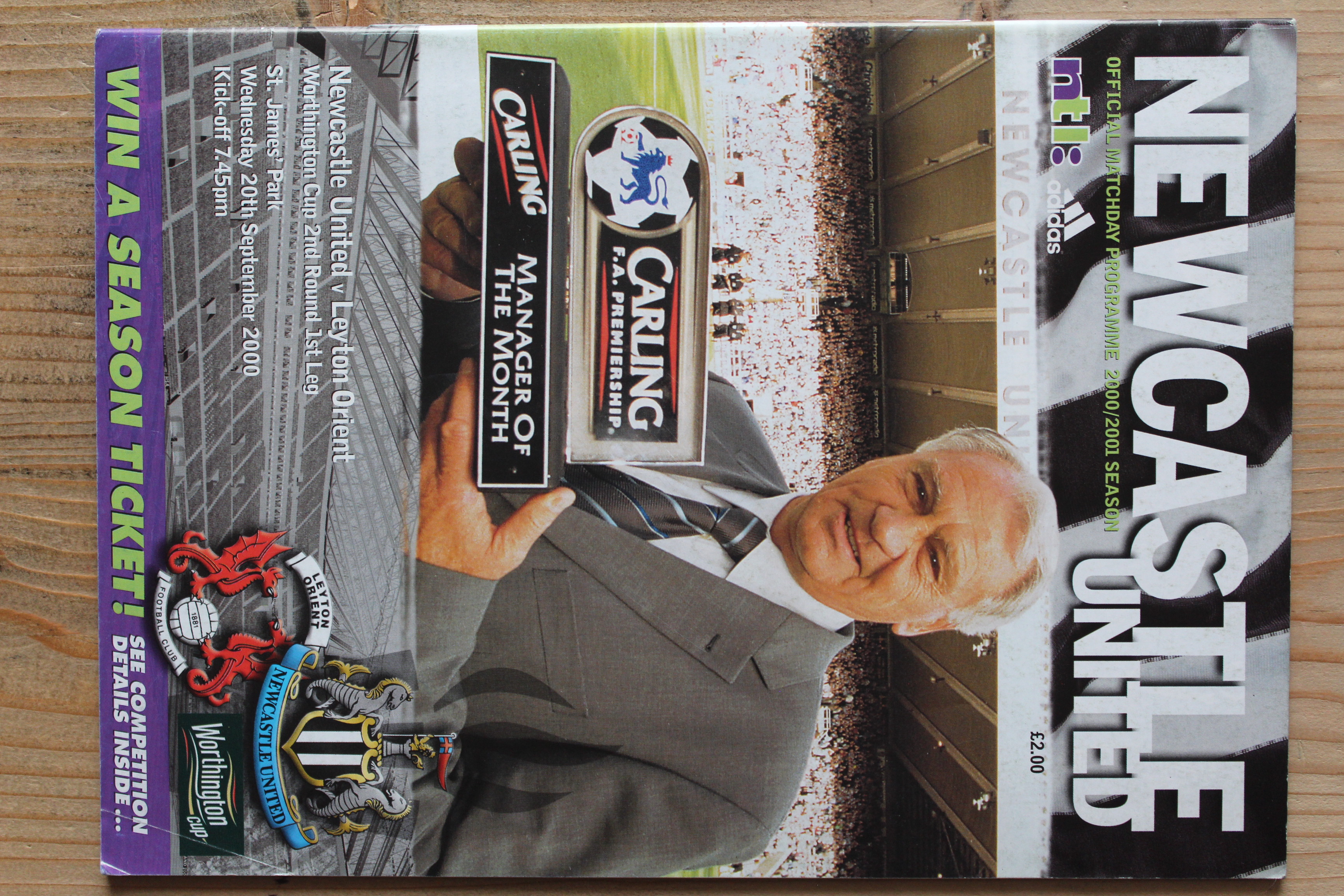Newcastle United FC v Leyton Orient FC