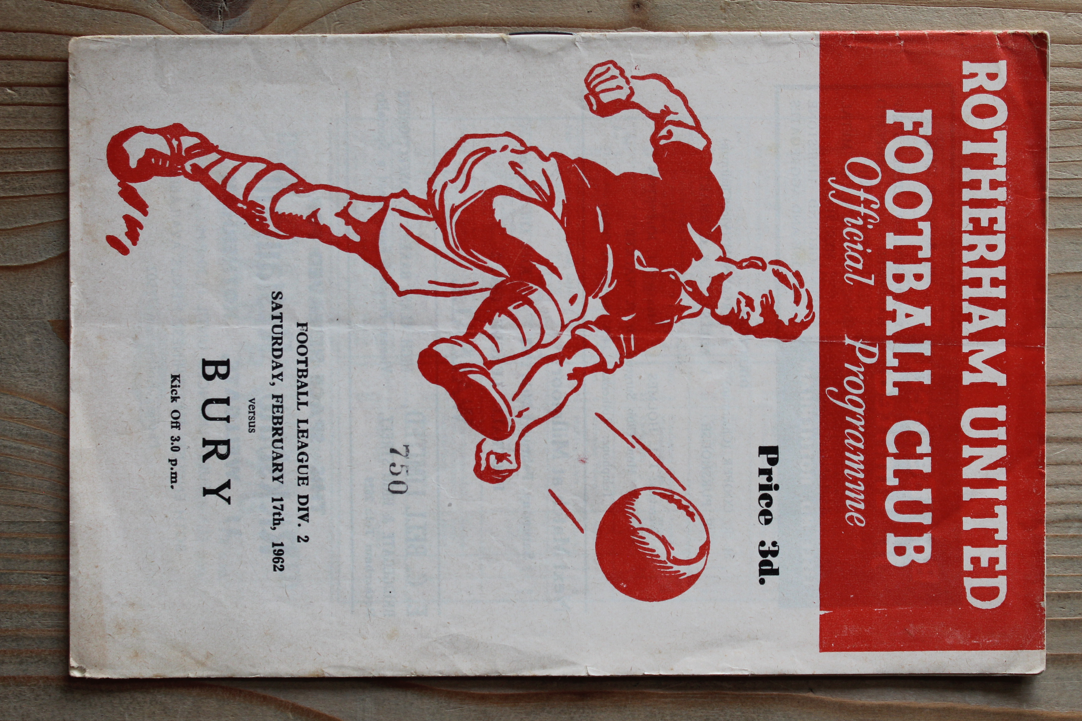 Rotherham United FC v Bury FC