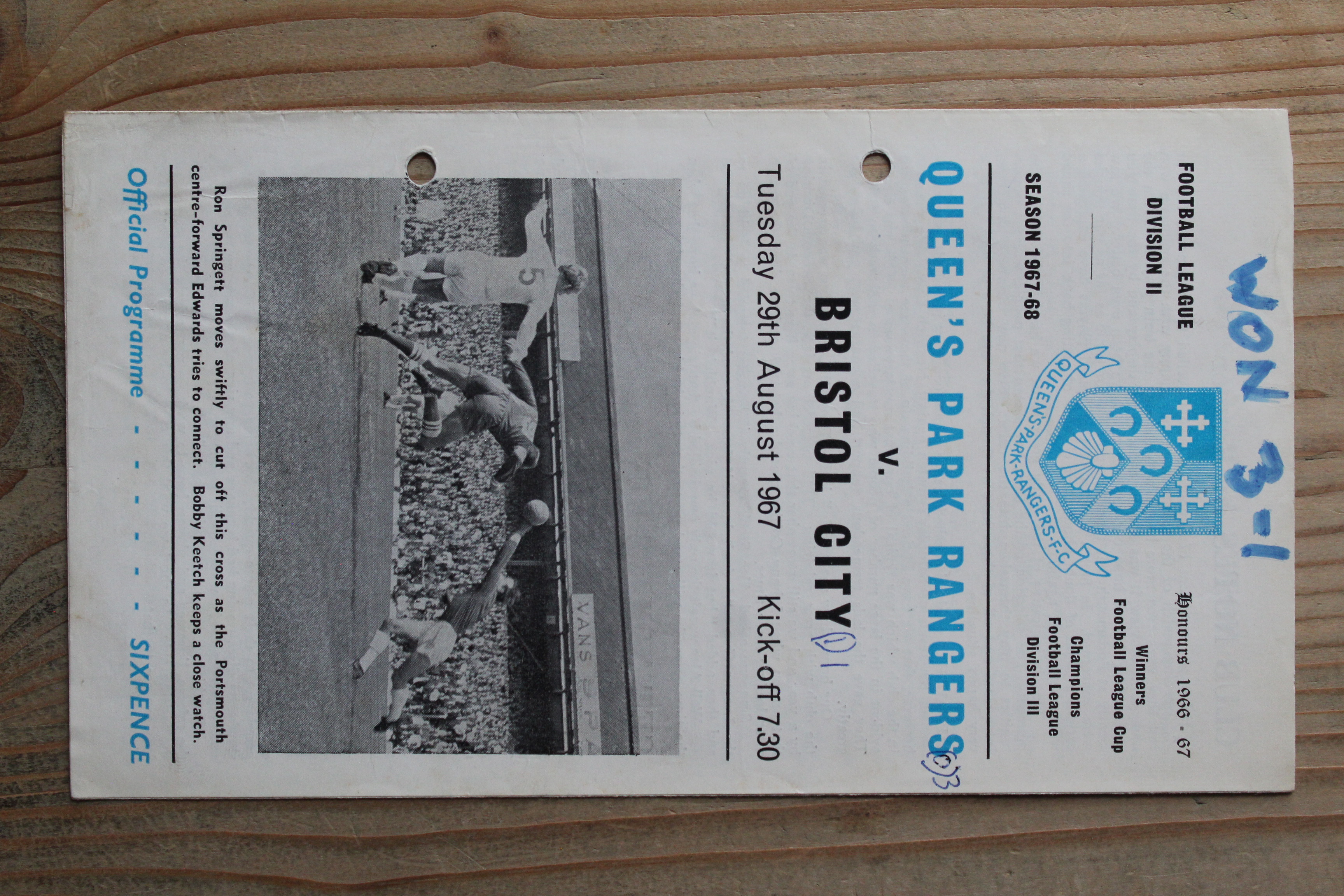 Queens Park Rangers FC v Bristol City FC