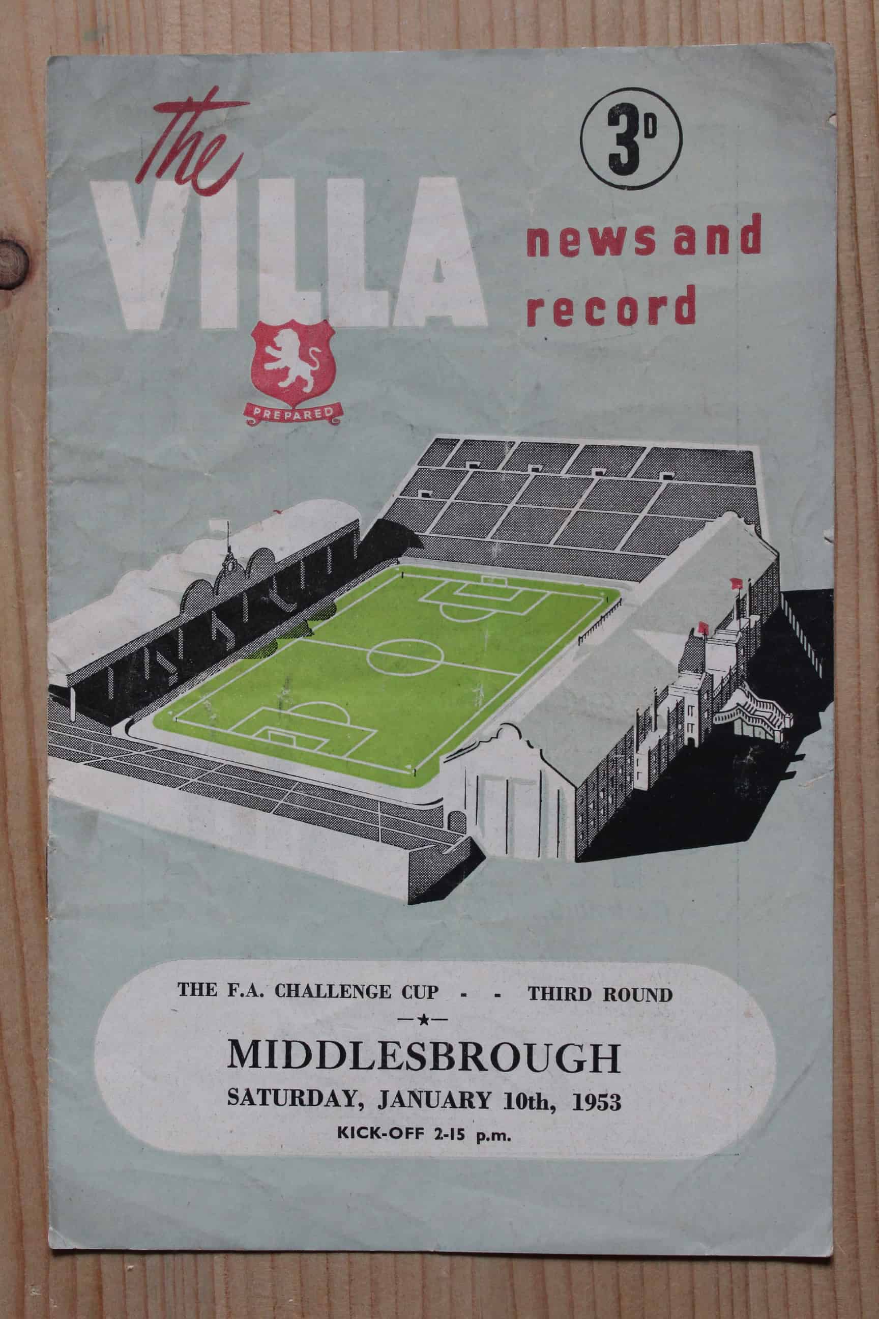 Aston Villa FC v Middlesbrough FC