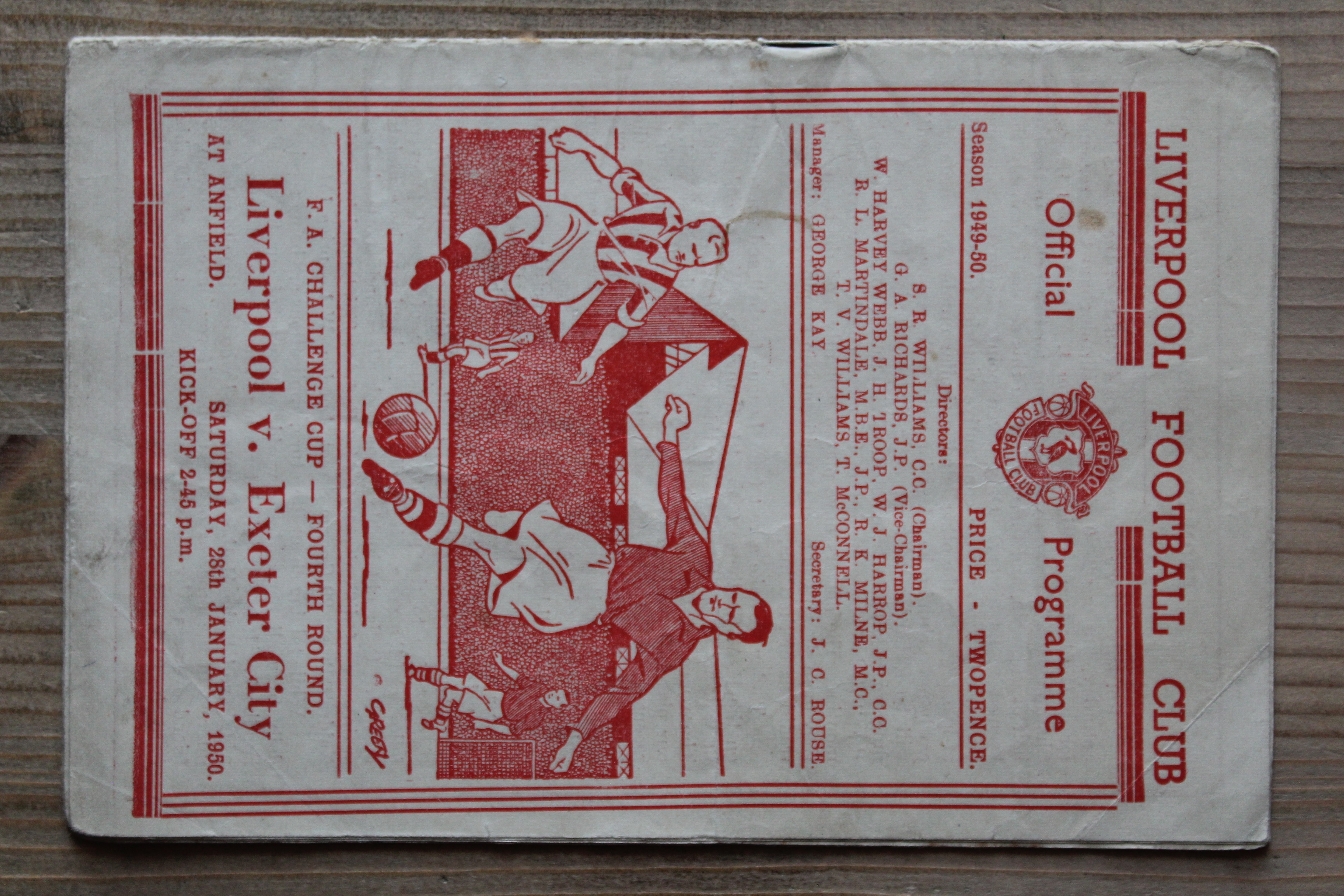 Liverpool FC v Exeter City FC