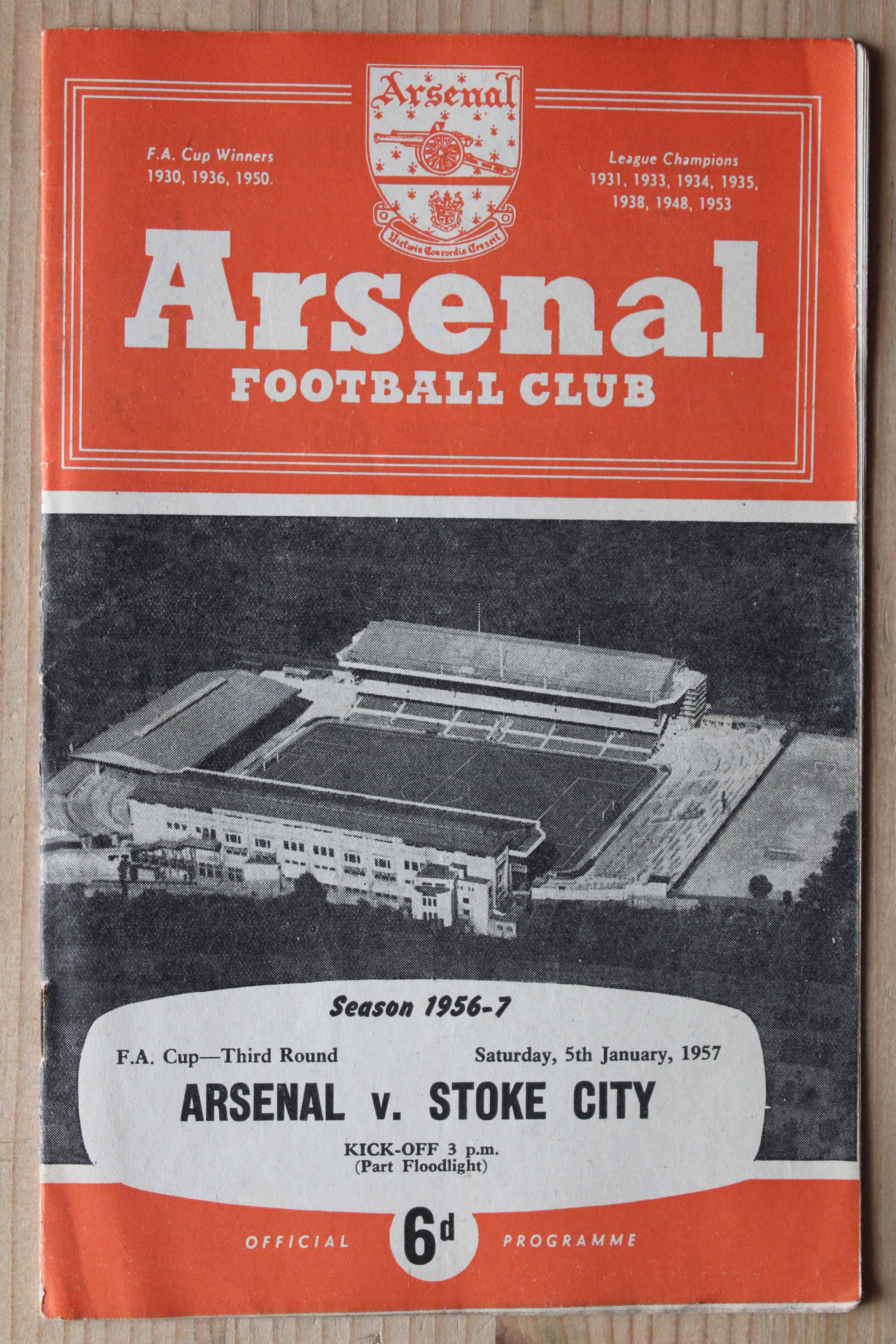 Arsenal FC v Stoke City FC