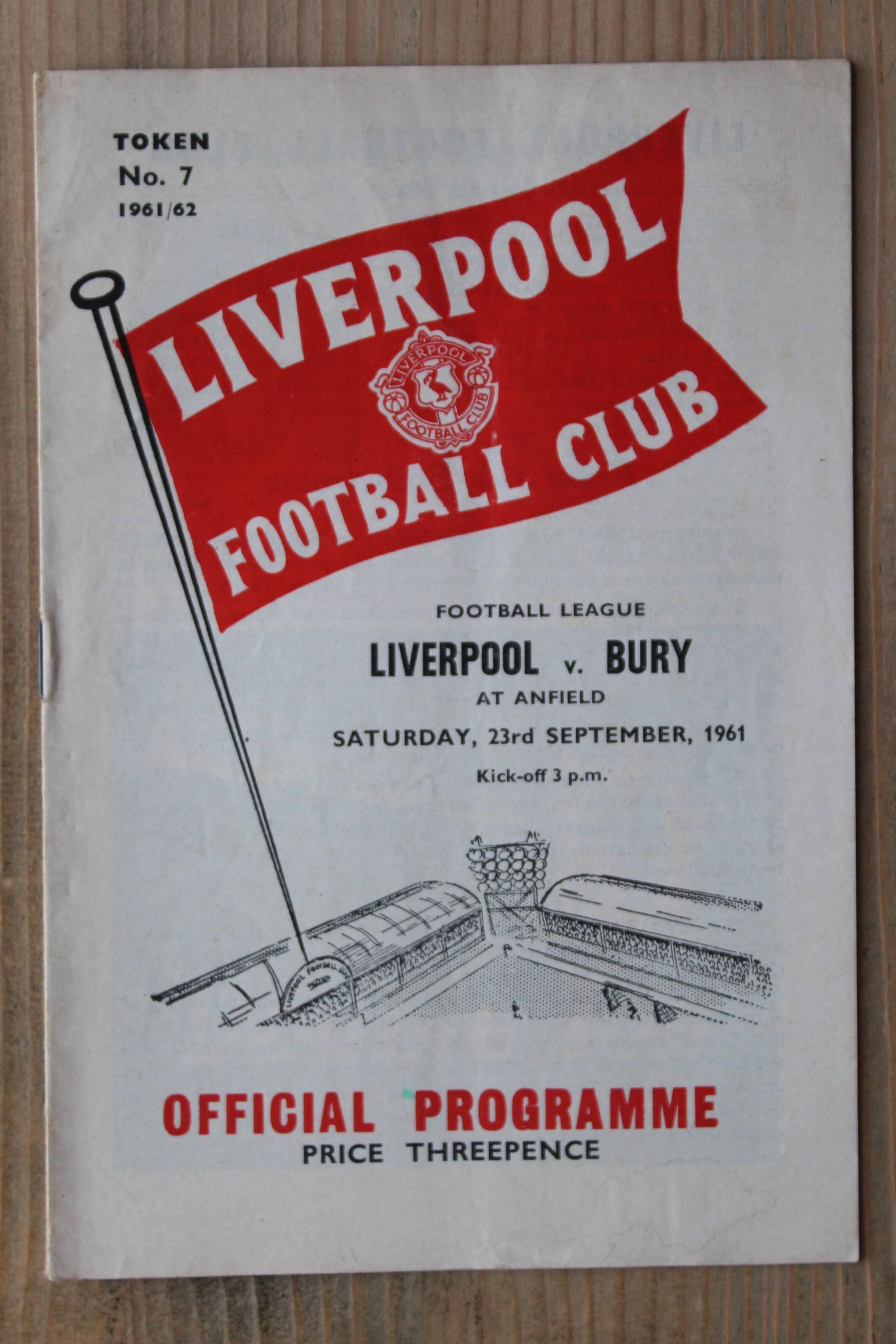 Liverpool FC v Bury FC