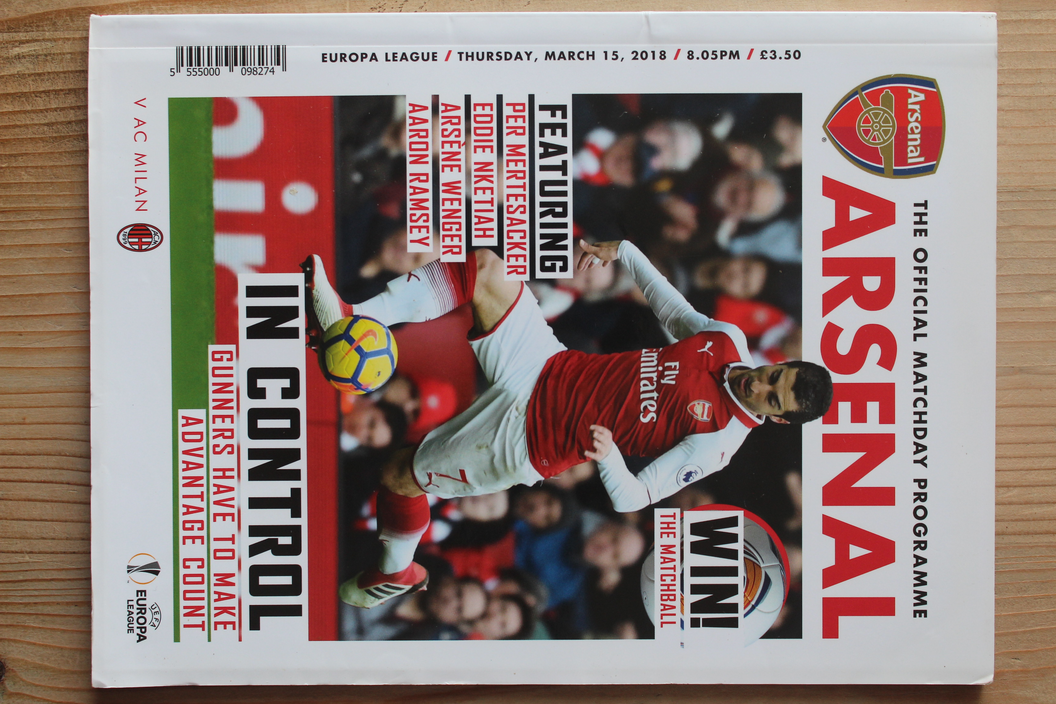 Arsenal FC v AC Milan