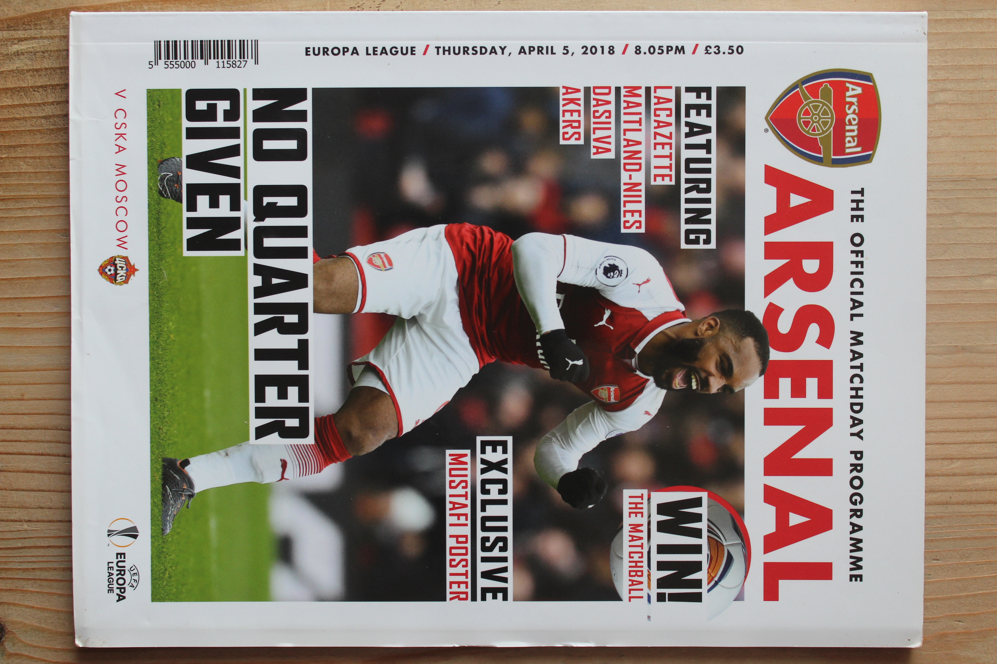 Arsenal FC v C.S.K.A Moscow