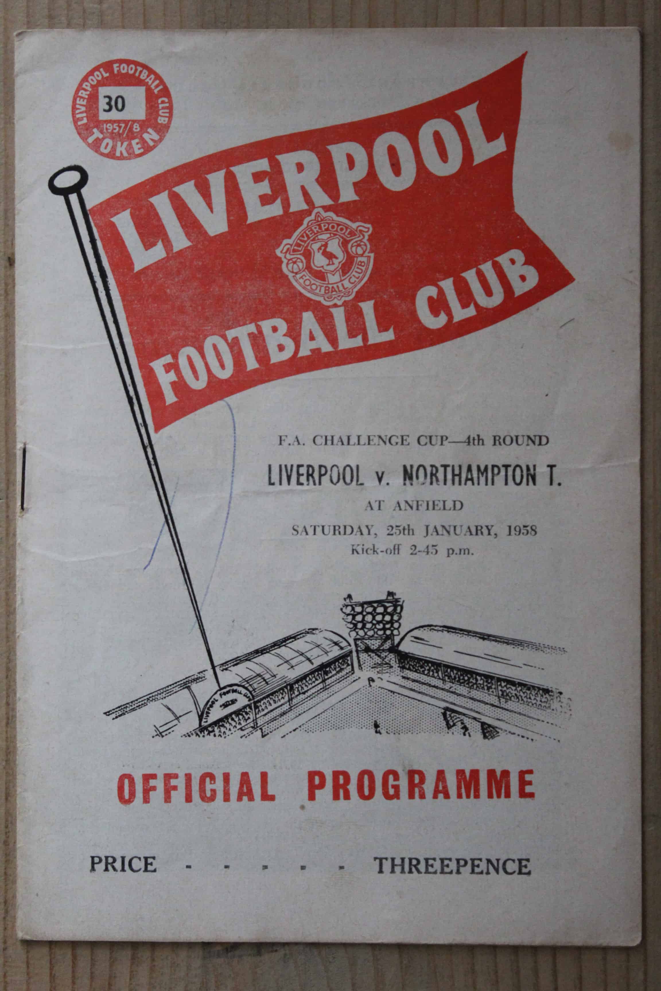 Liverpool FC v Northampton Town FC