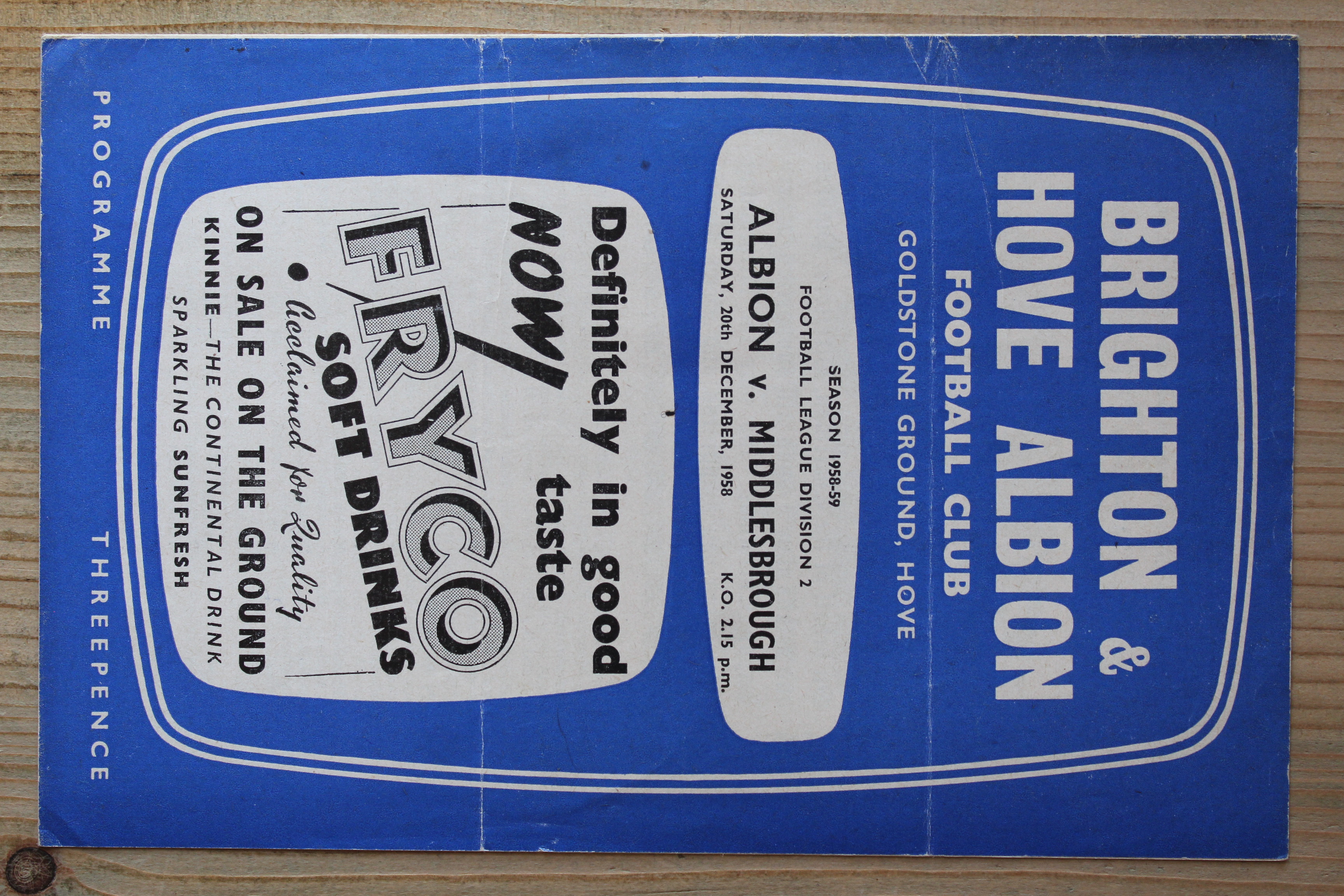 Brighton & Hove Albion FC v Middlesbrough FC