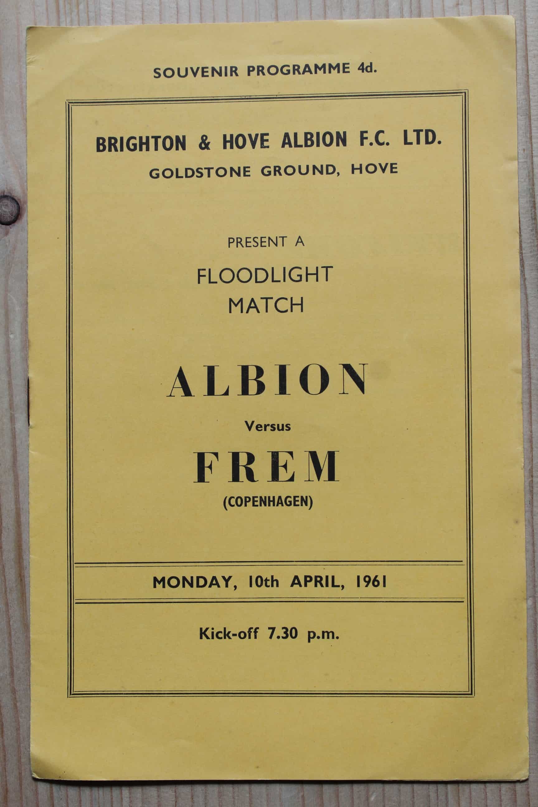 Brighton & Hove Albion FC v Frem (Copenhagen)