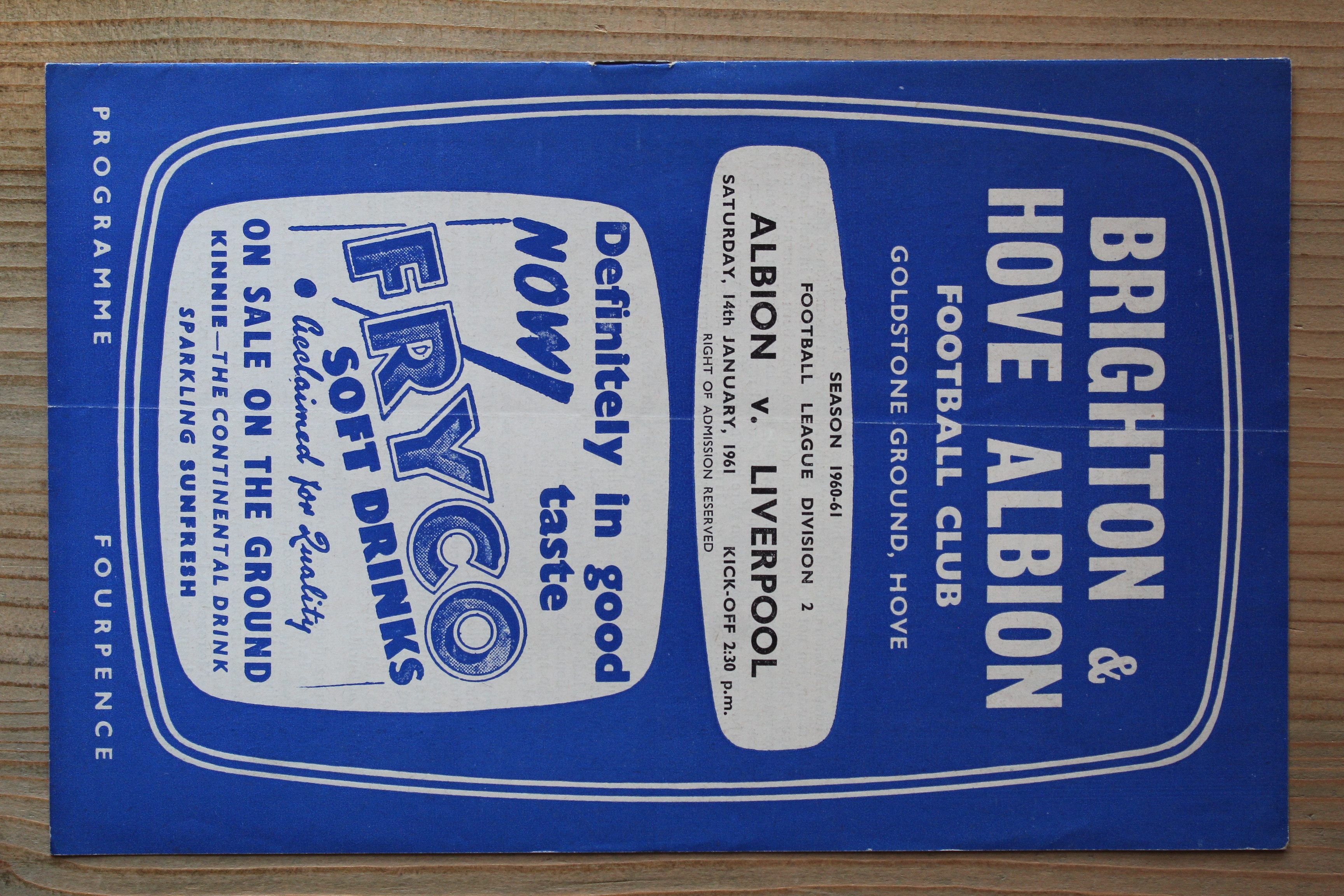 Brighton & Hove Albion FC v Liverpool FC