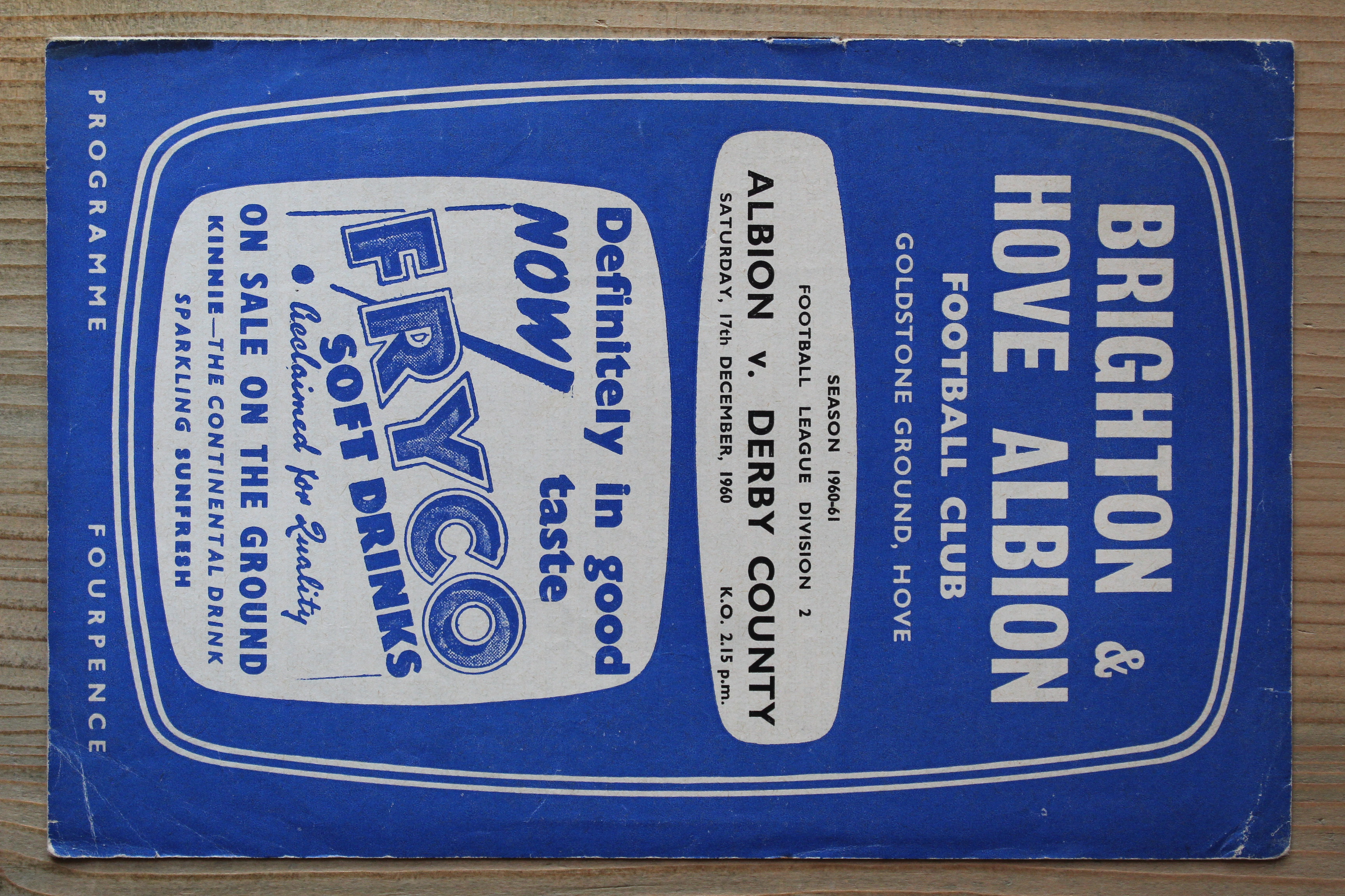 Brighton & Hove Albion FC v Derby County FC