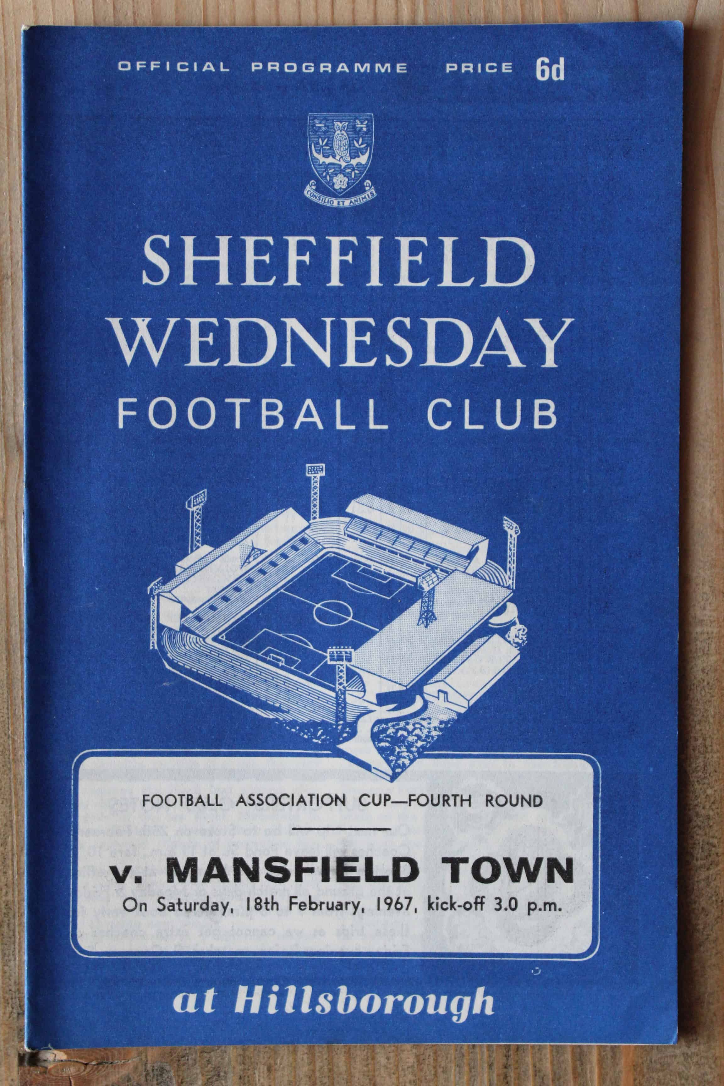 Sheffield Wednesday FC  v Mansfield Town FC