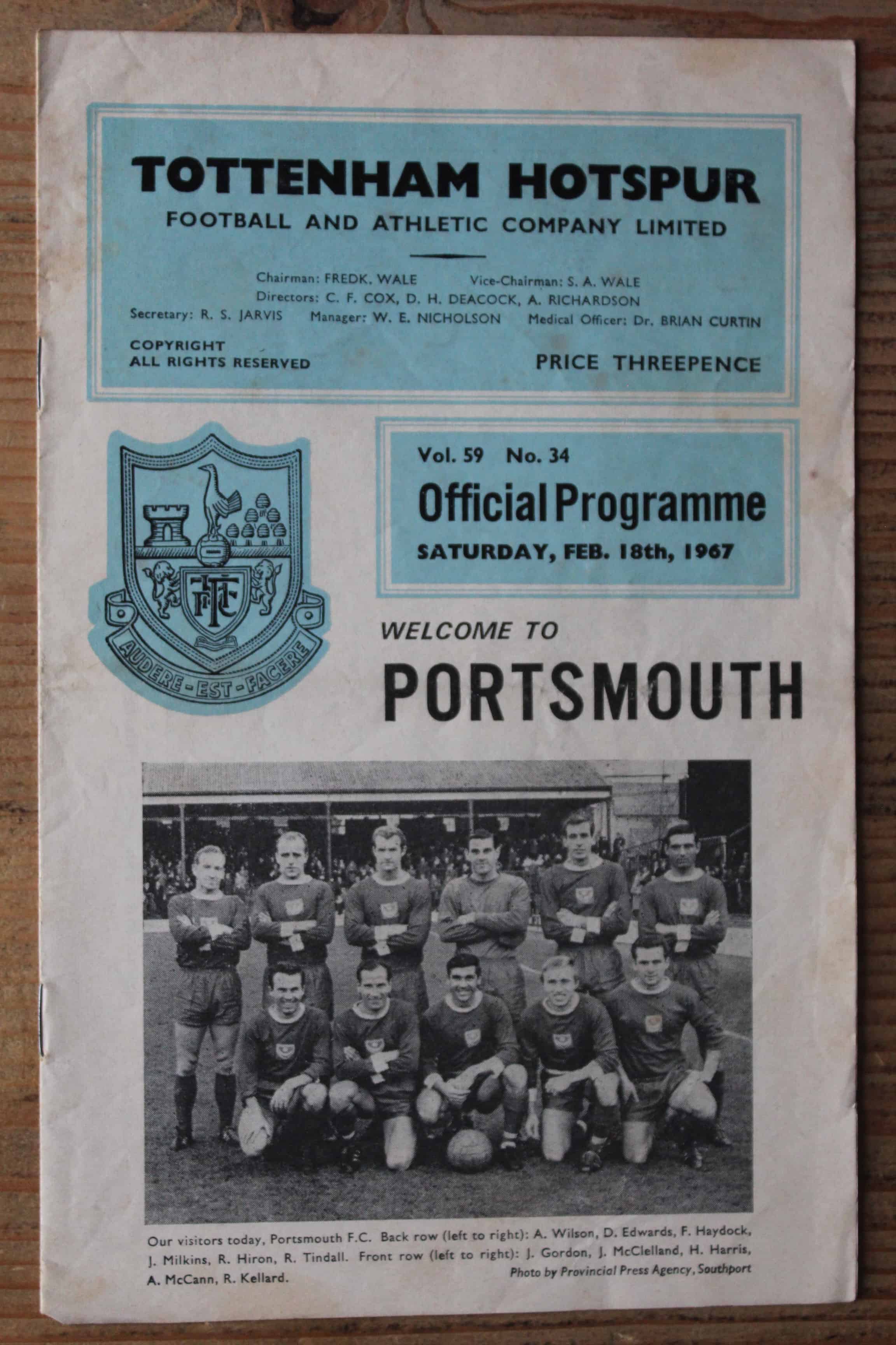 Tottenham Hotspur FC v Portsmouth FC