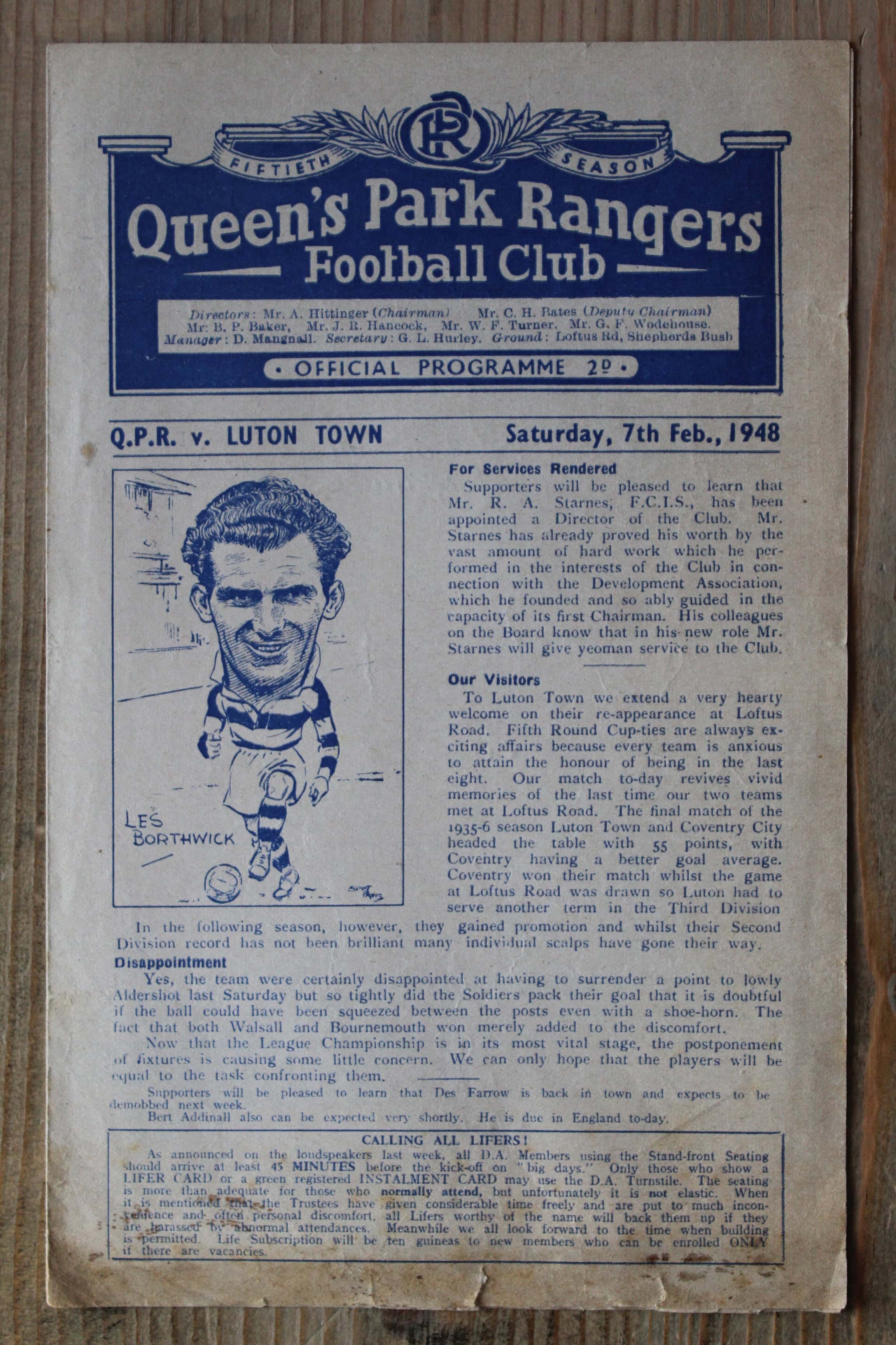 Queens Park Rangers FC v Luton Town FC