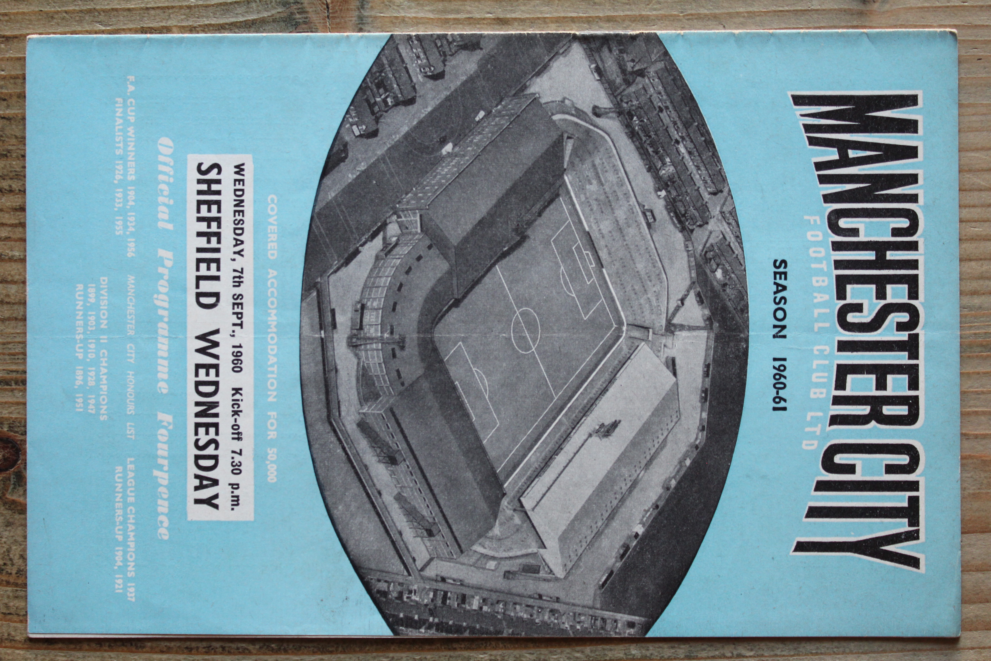 Manchester City FC v Sheffield Wednesday FC 