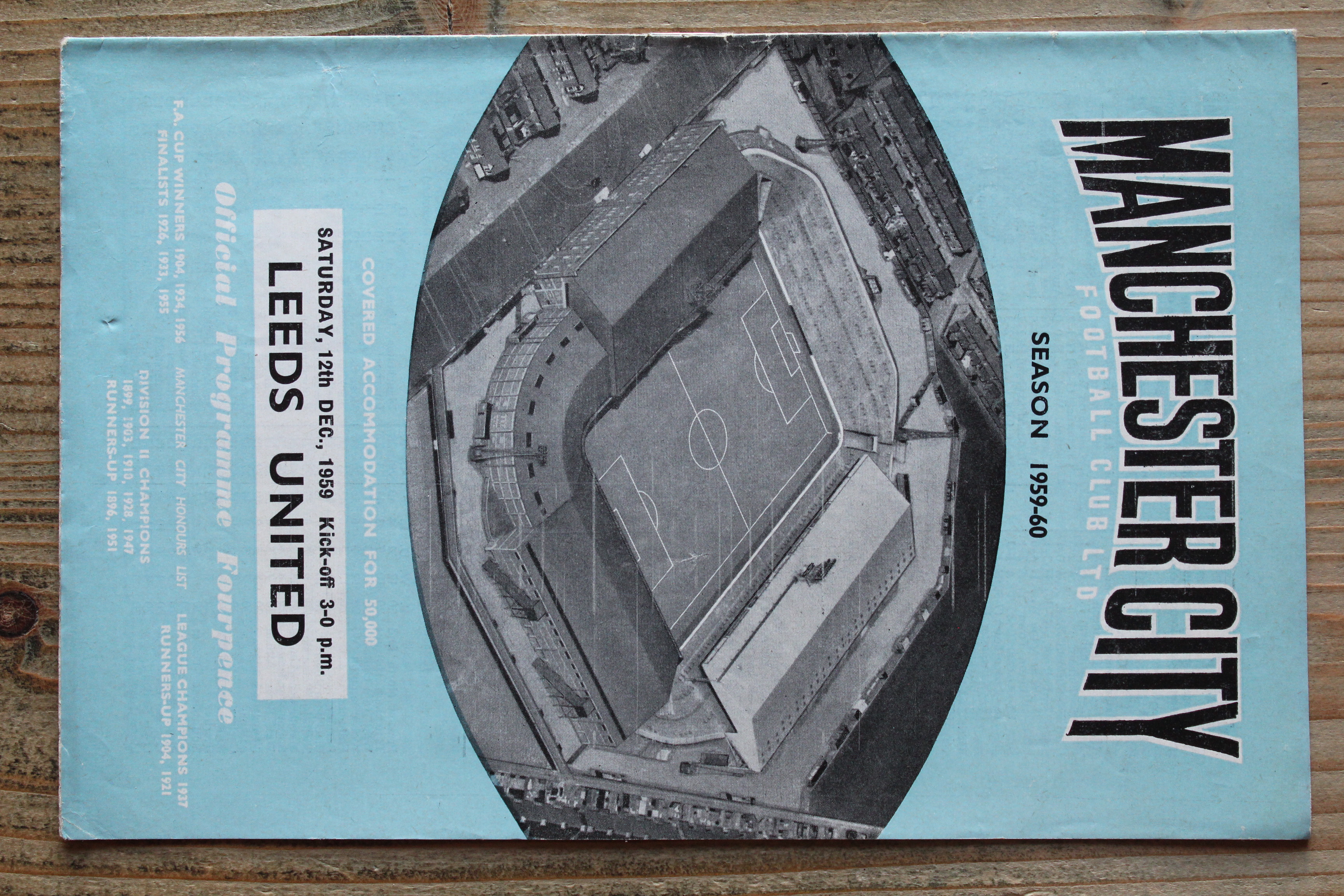 Manchester City FC v Leeds United FC