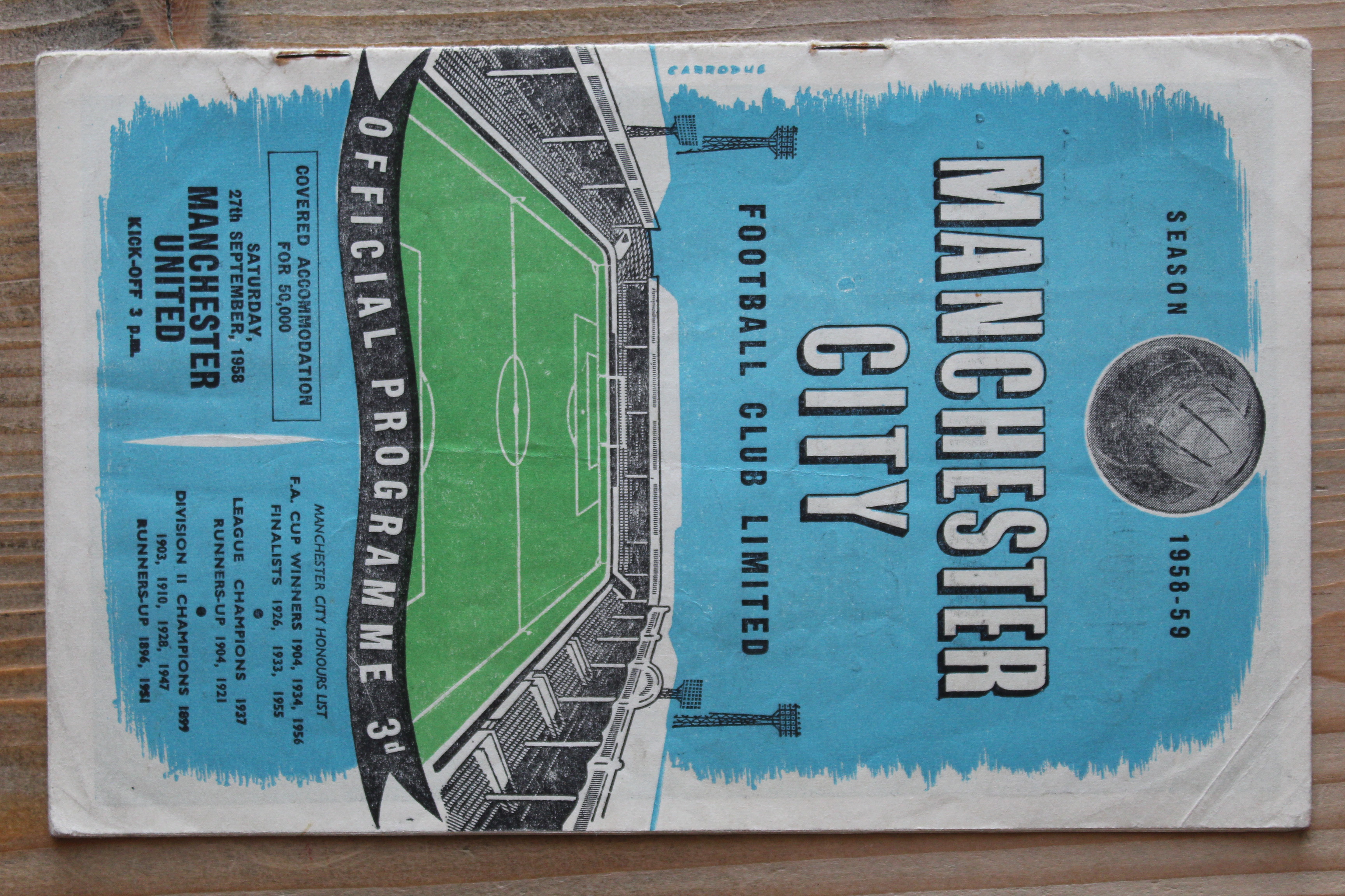 Manchester City FC v Manchester United FC