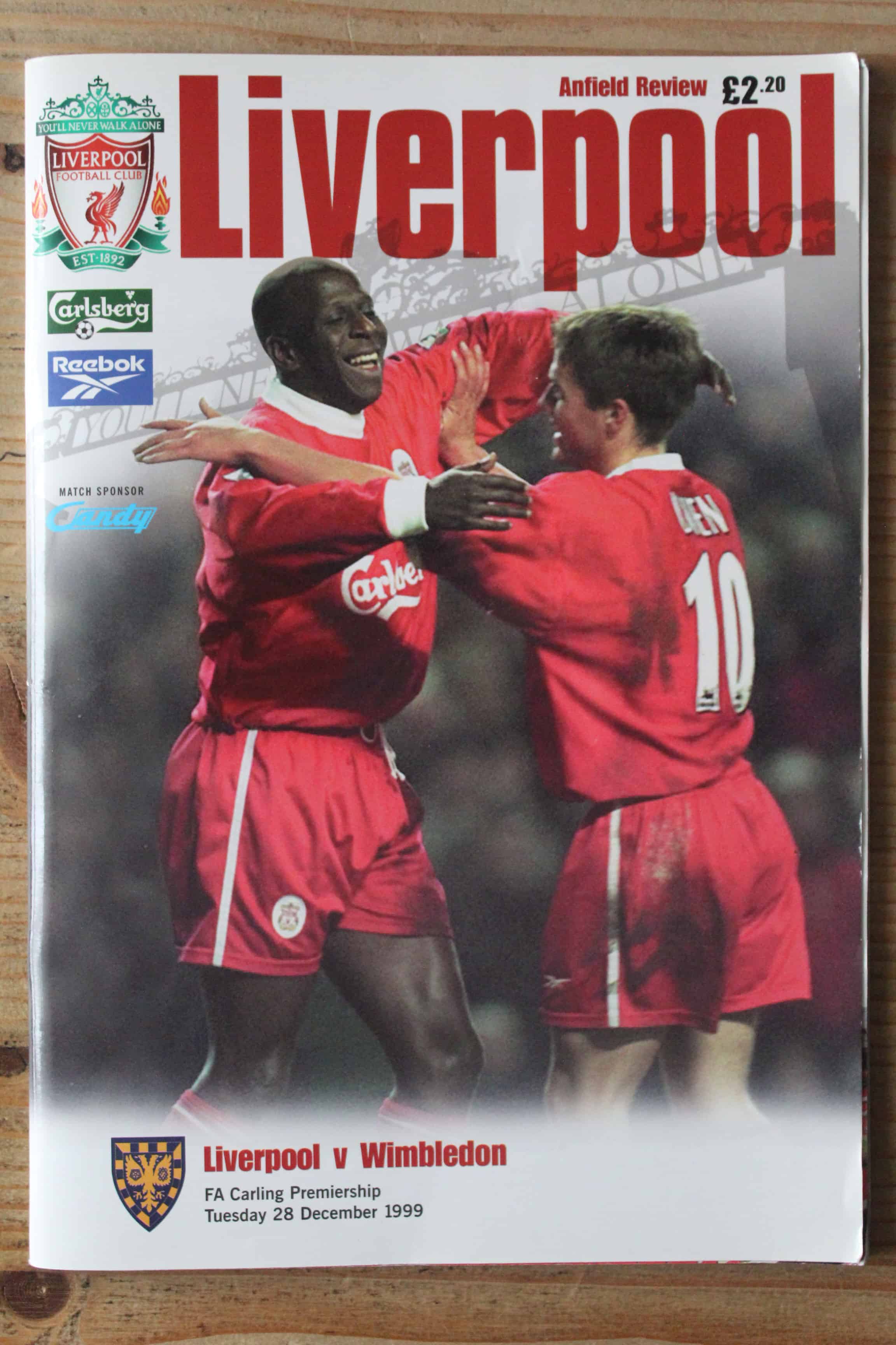 Liverpool FC v Wimbledon