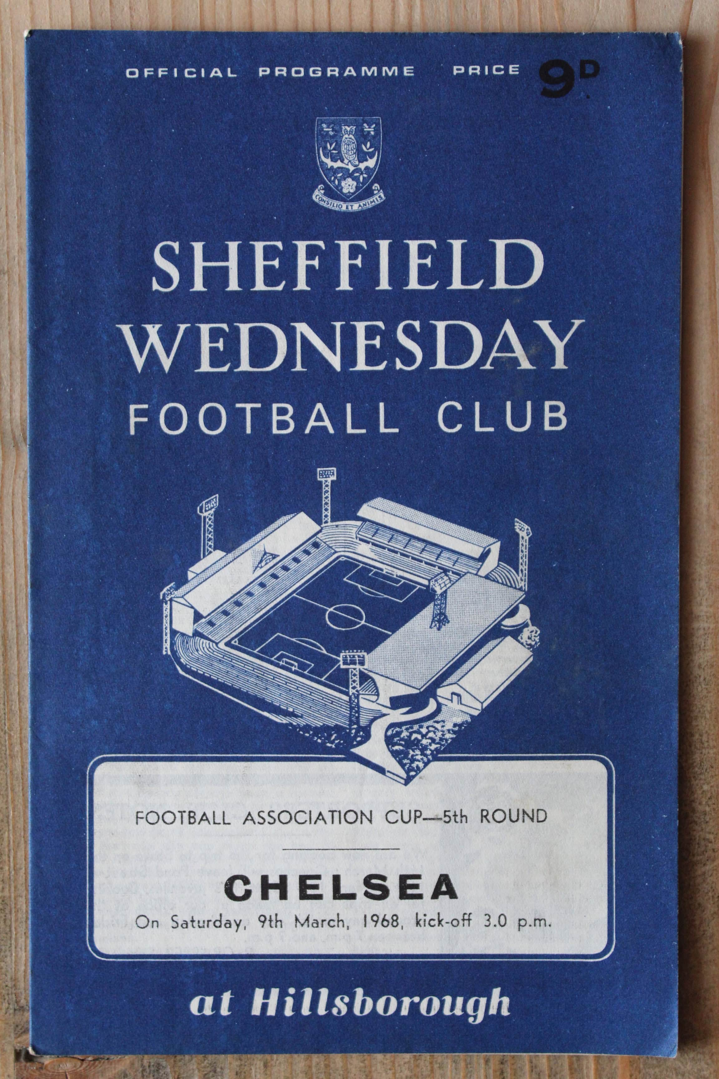 Sheffield Wednesday FC  v Chelsea FC