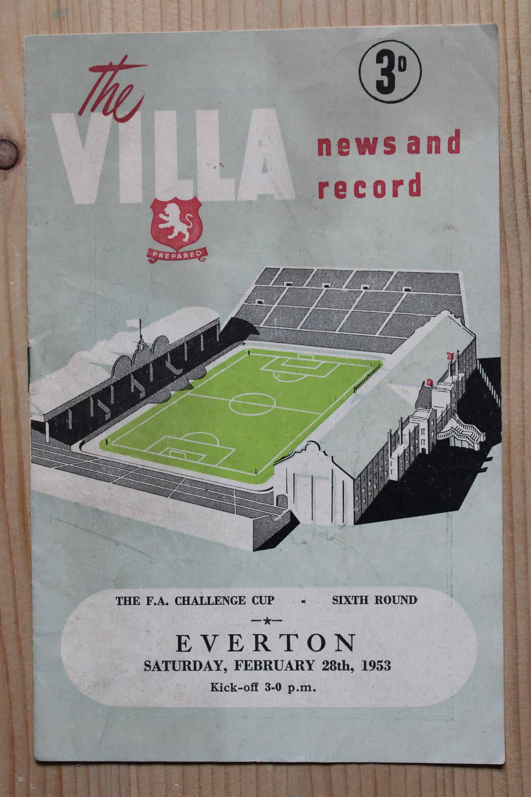 Aston Villa FC v Everton FC