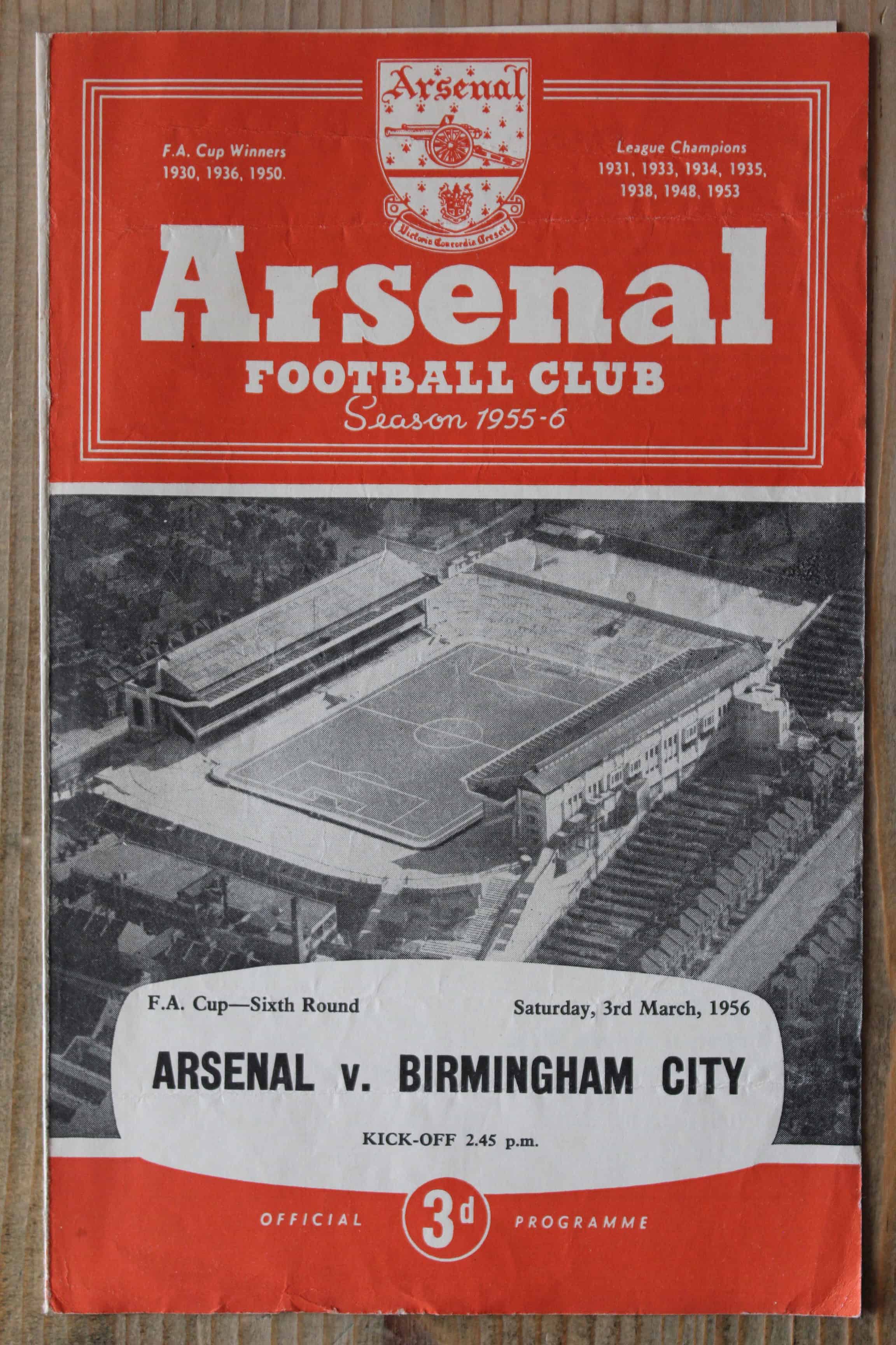 Arsenal FC v Birmingham City FC