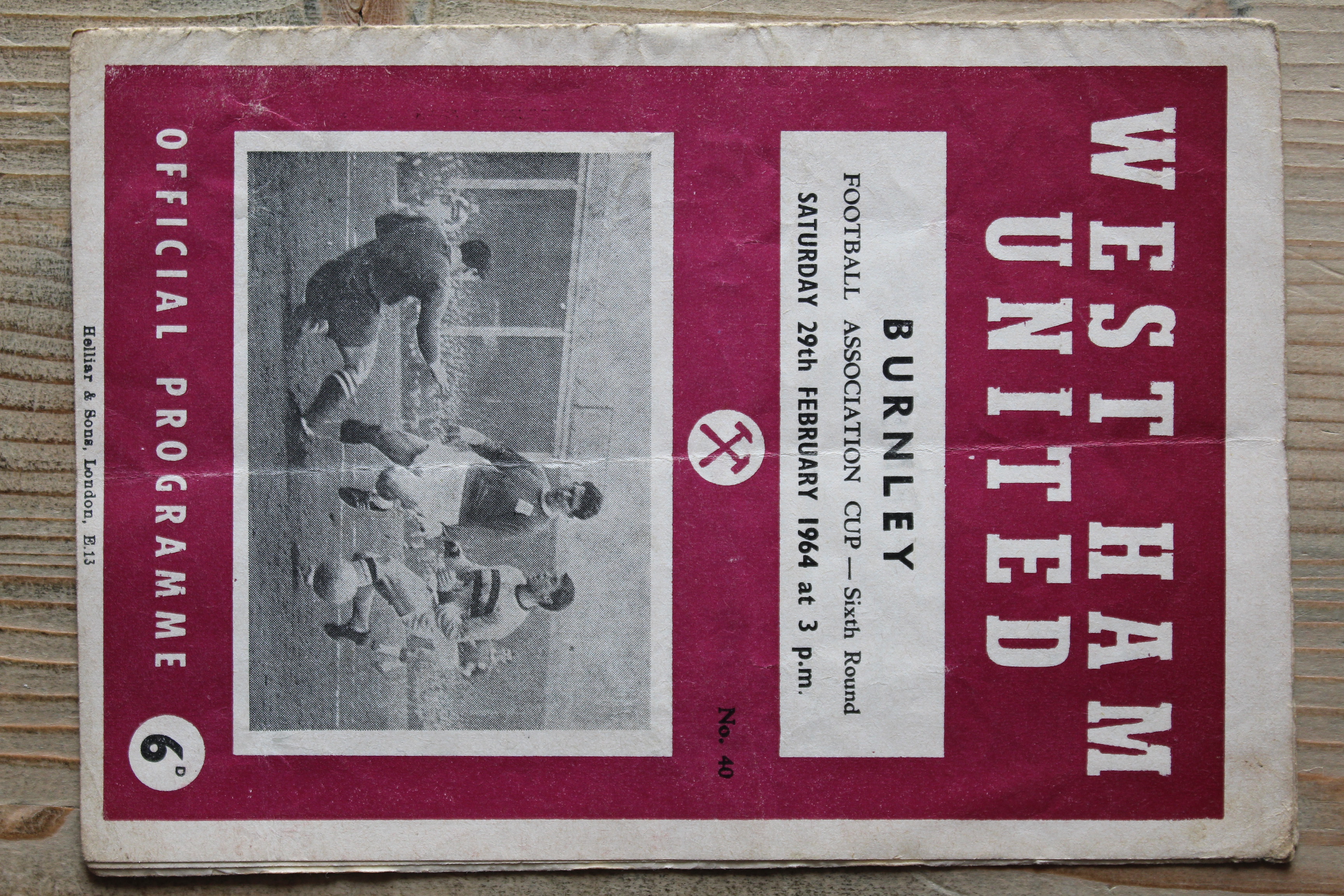 West Ham United FC v Burnley FC