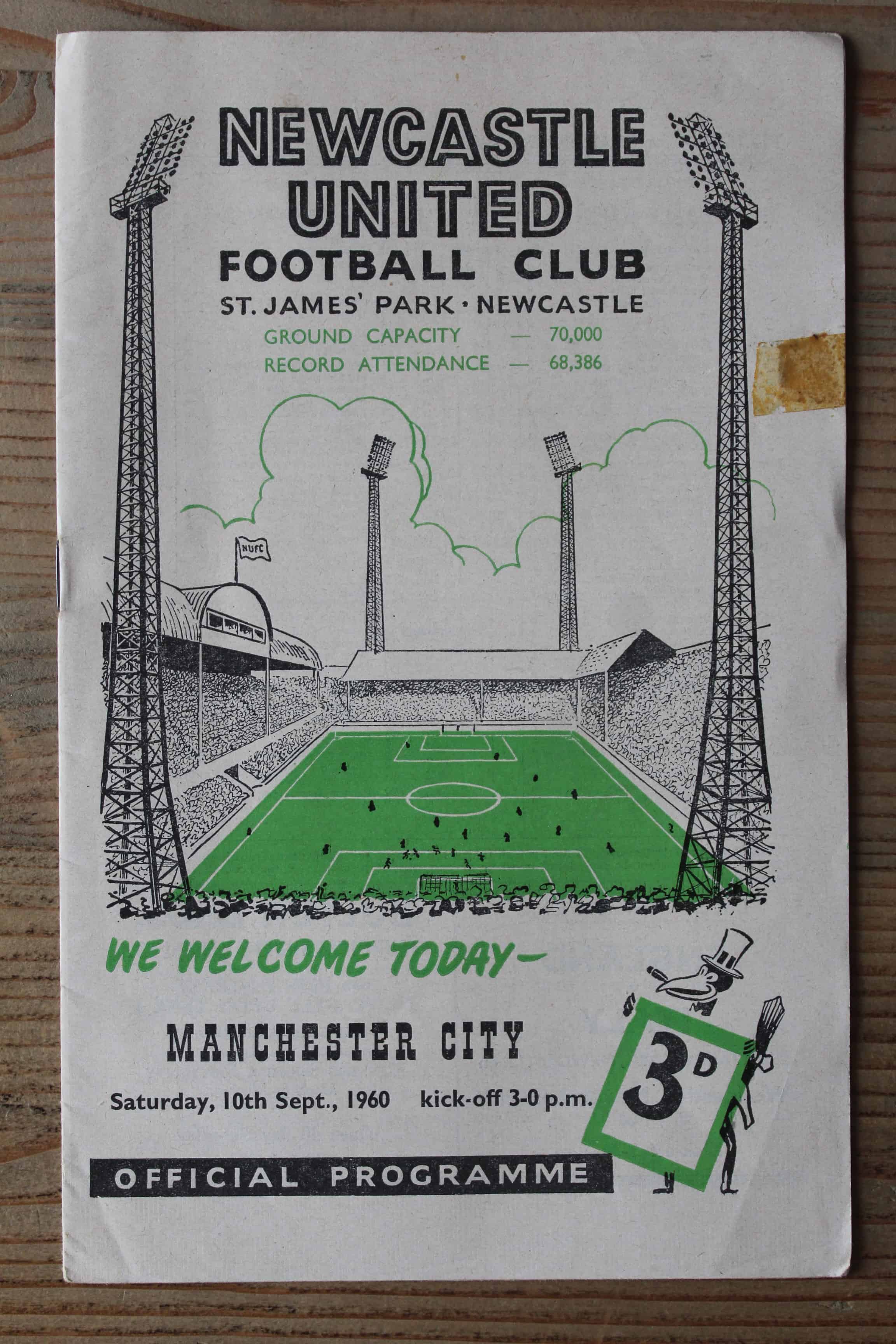 Newcastle United FC v Manchester City FC