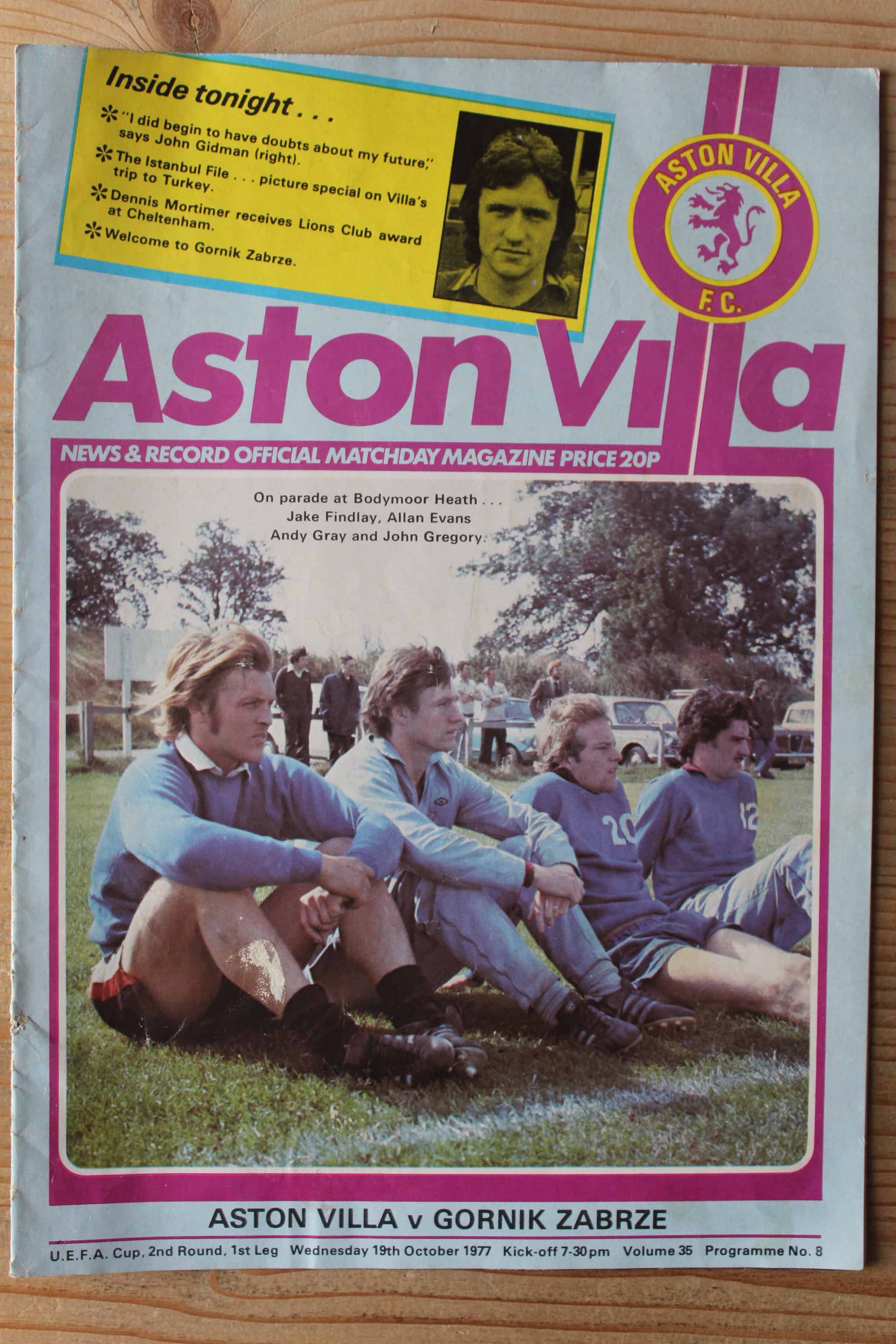 Aston Villa FC v Gornik Zabrze