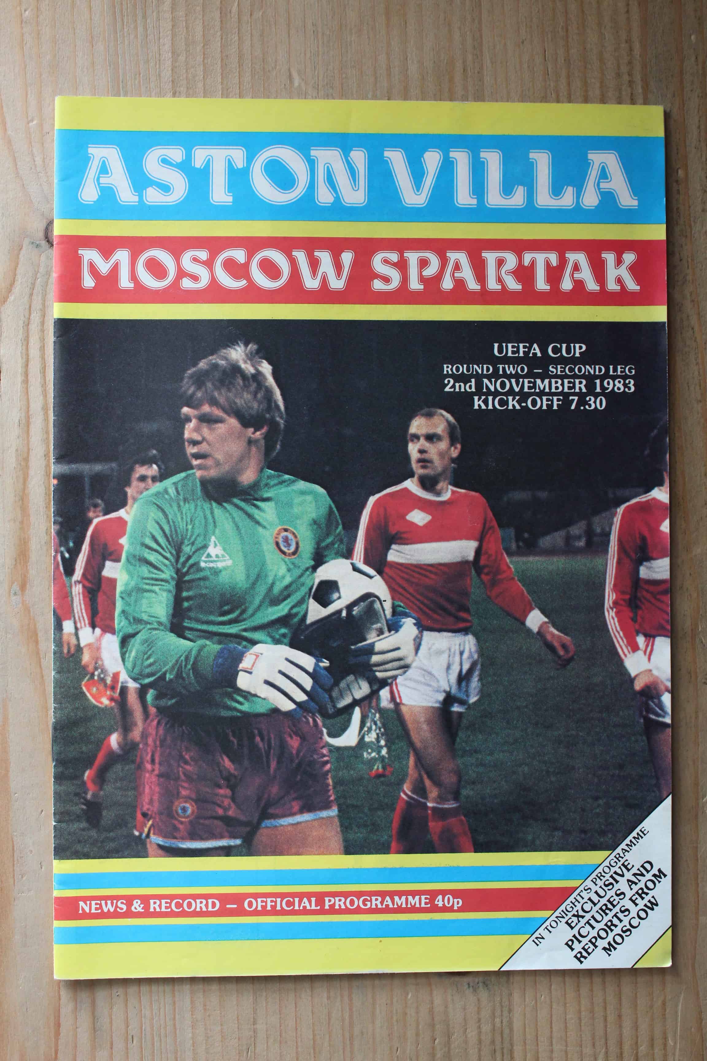 Aston Villa FC v Spartak Moscow