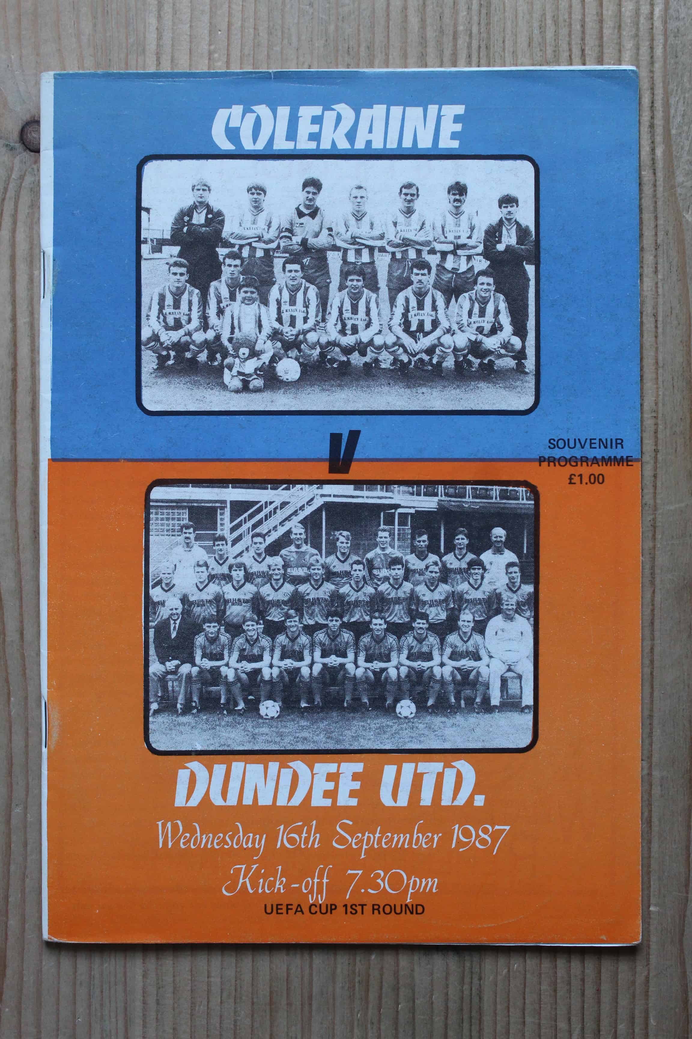 Coleraine FC v Dundee United FC