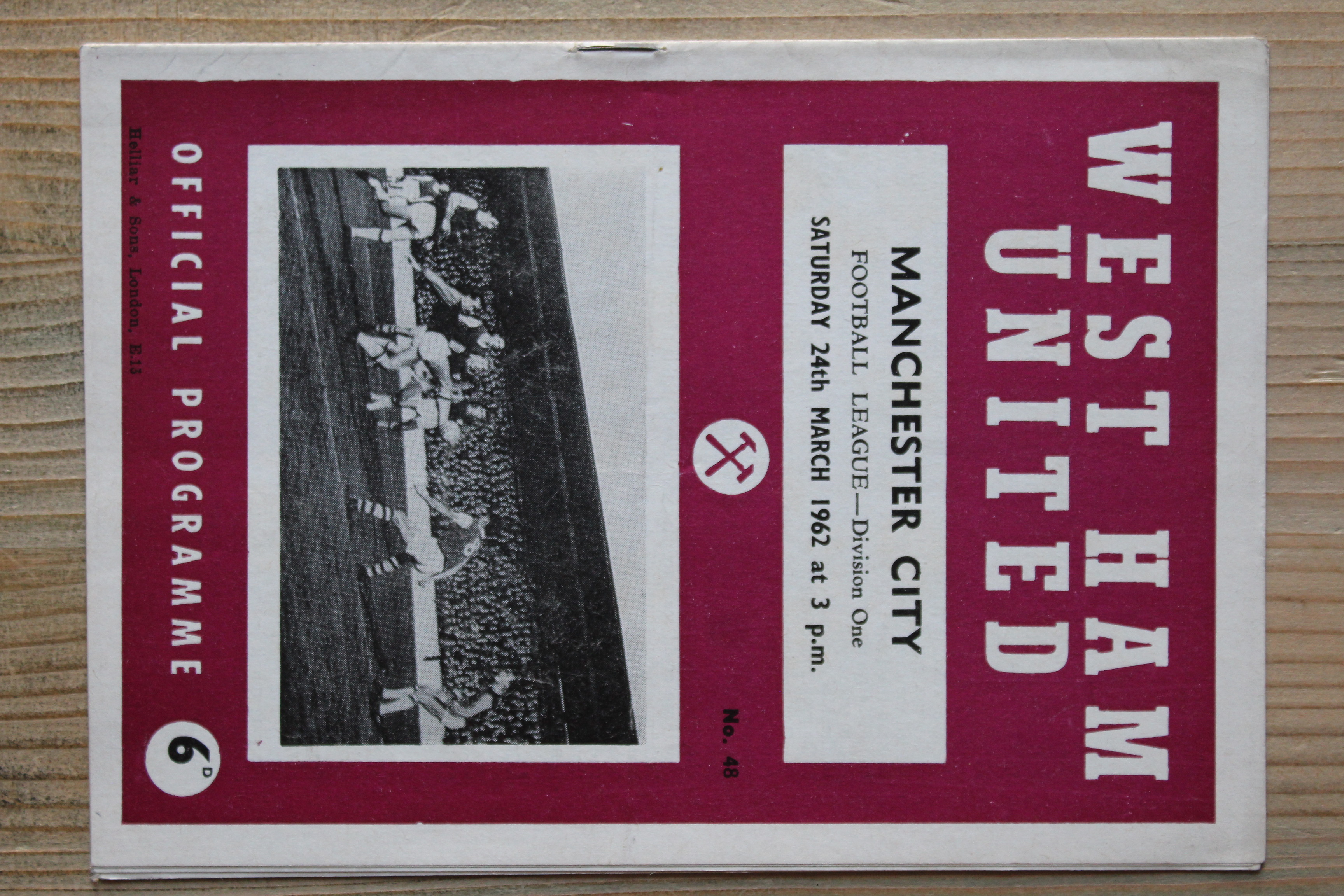 West Ham United FC v Manchester City FC