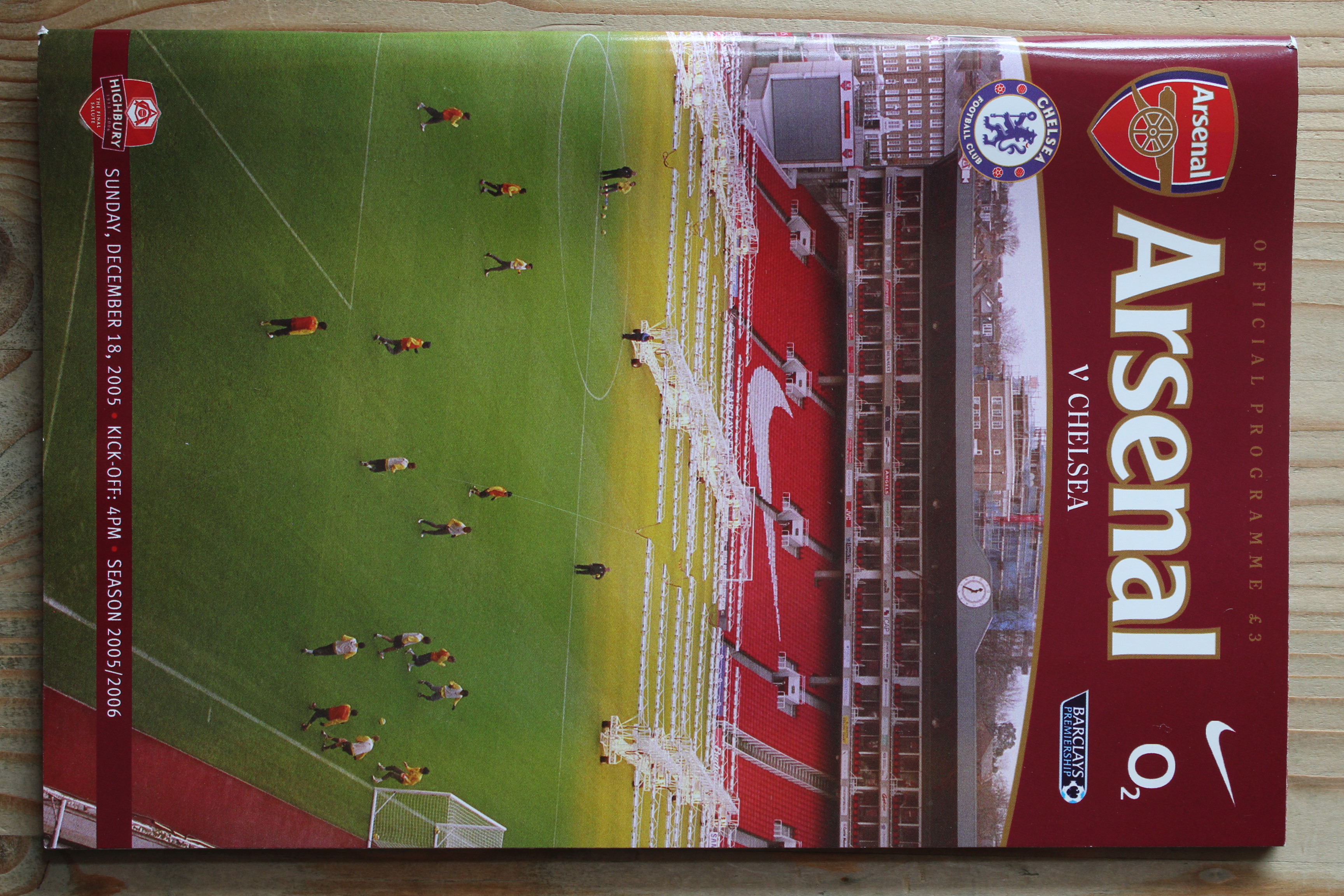 Arsenal FC v Chelsea FC