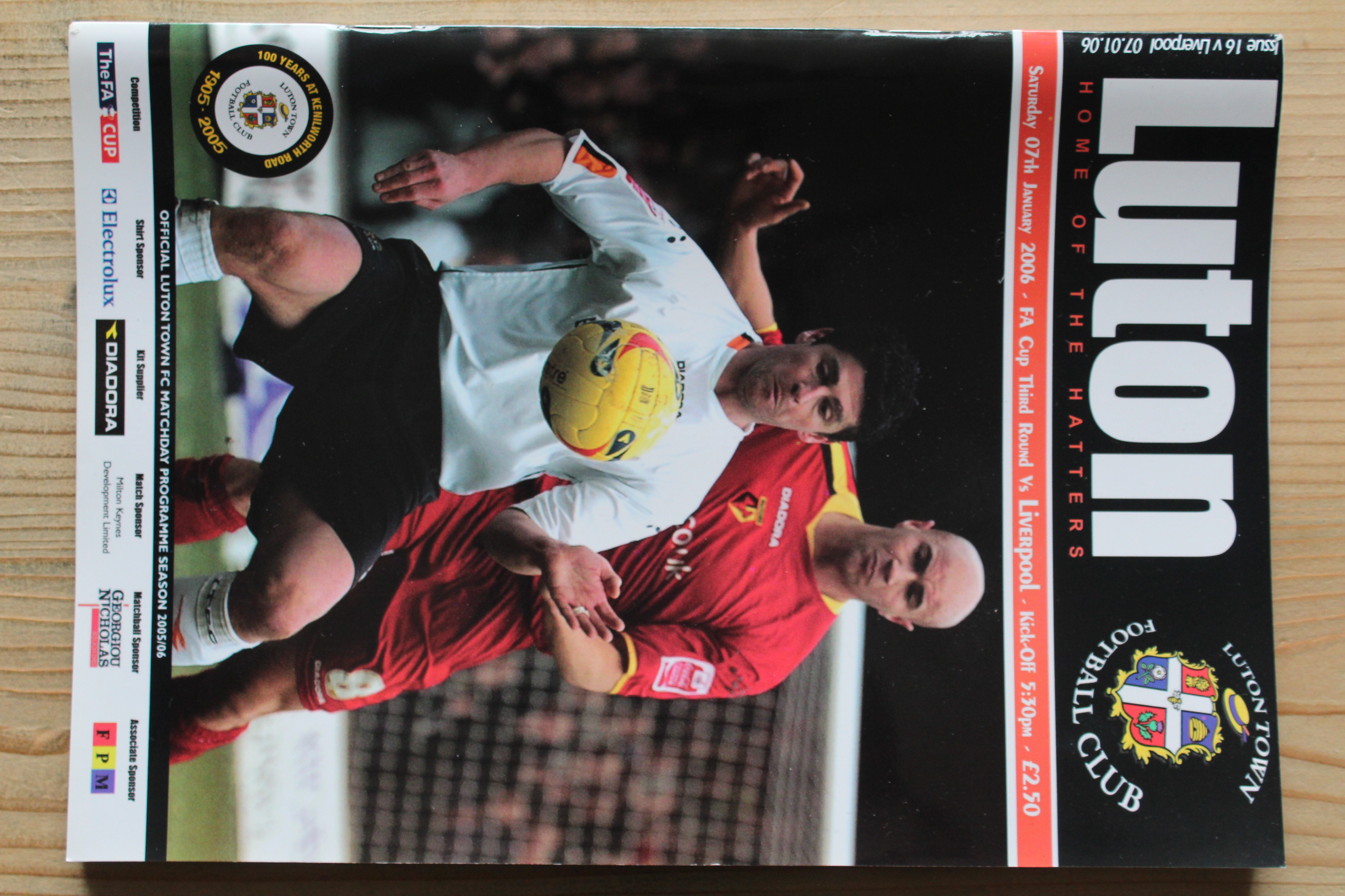 Luton Town FC v Liverpool FC