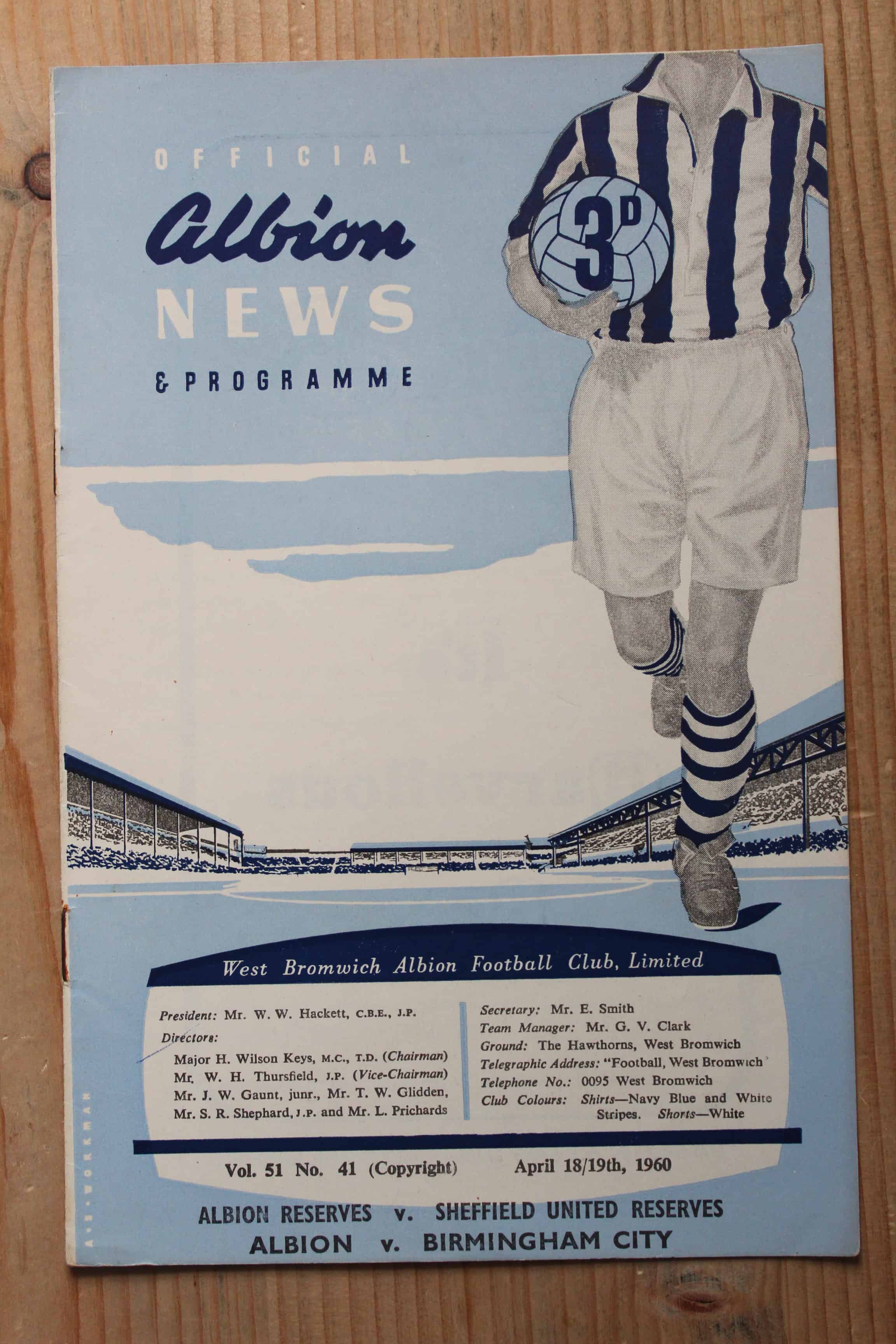 West Bromwich Albion FC  v Birmingham City FC