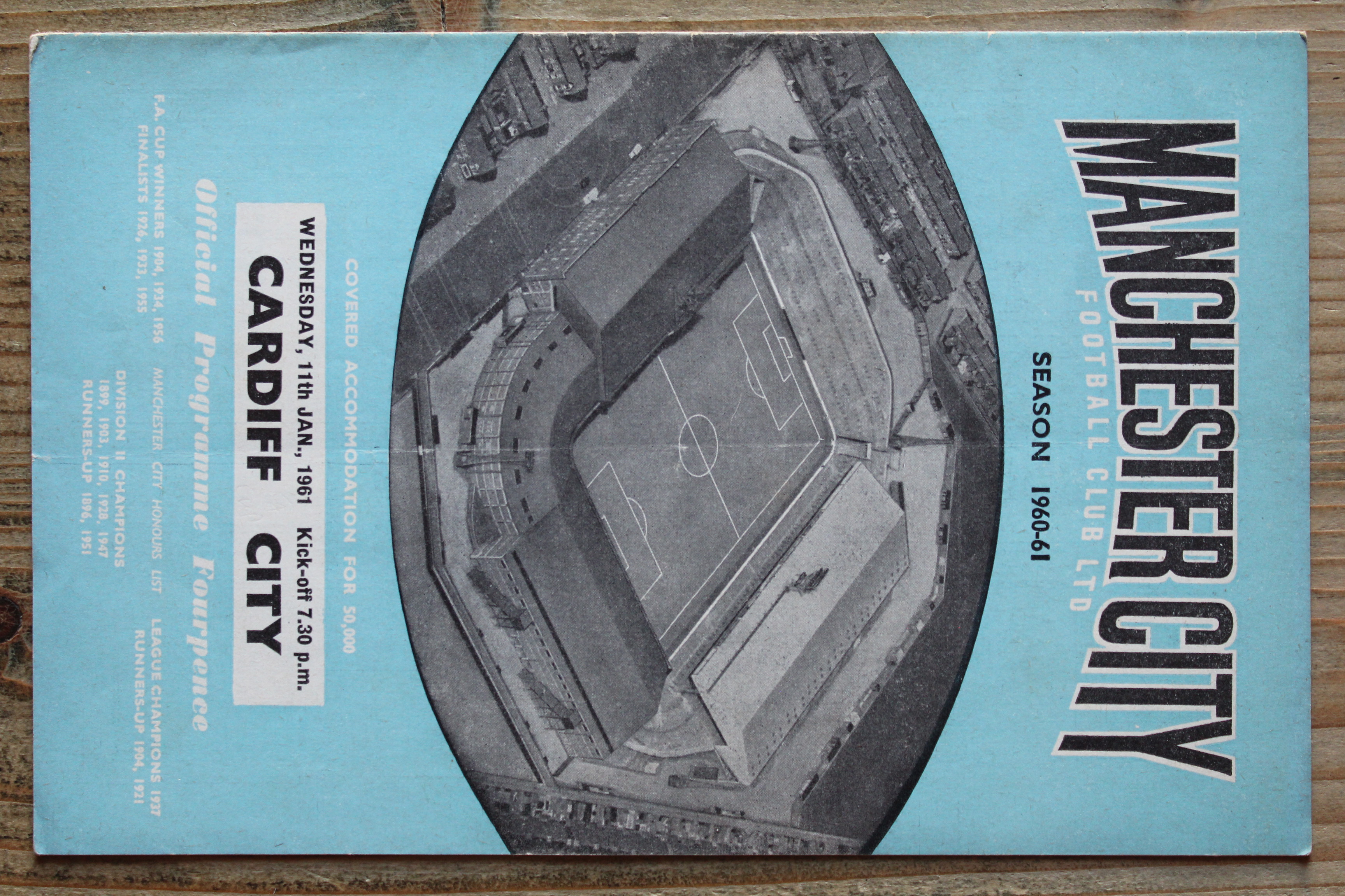 Manchester City FC v Cardiff City FC