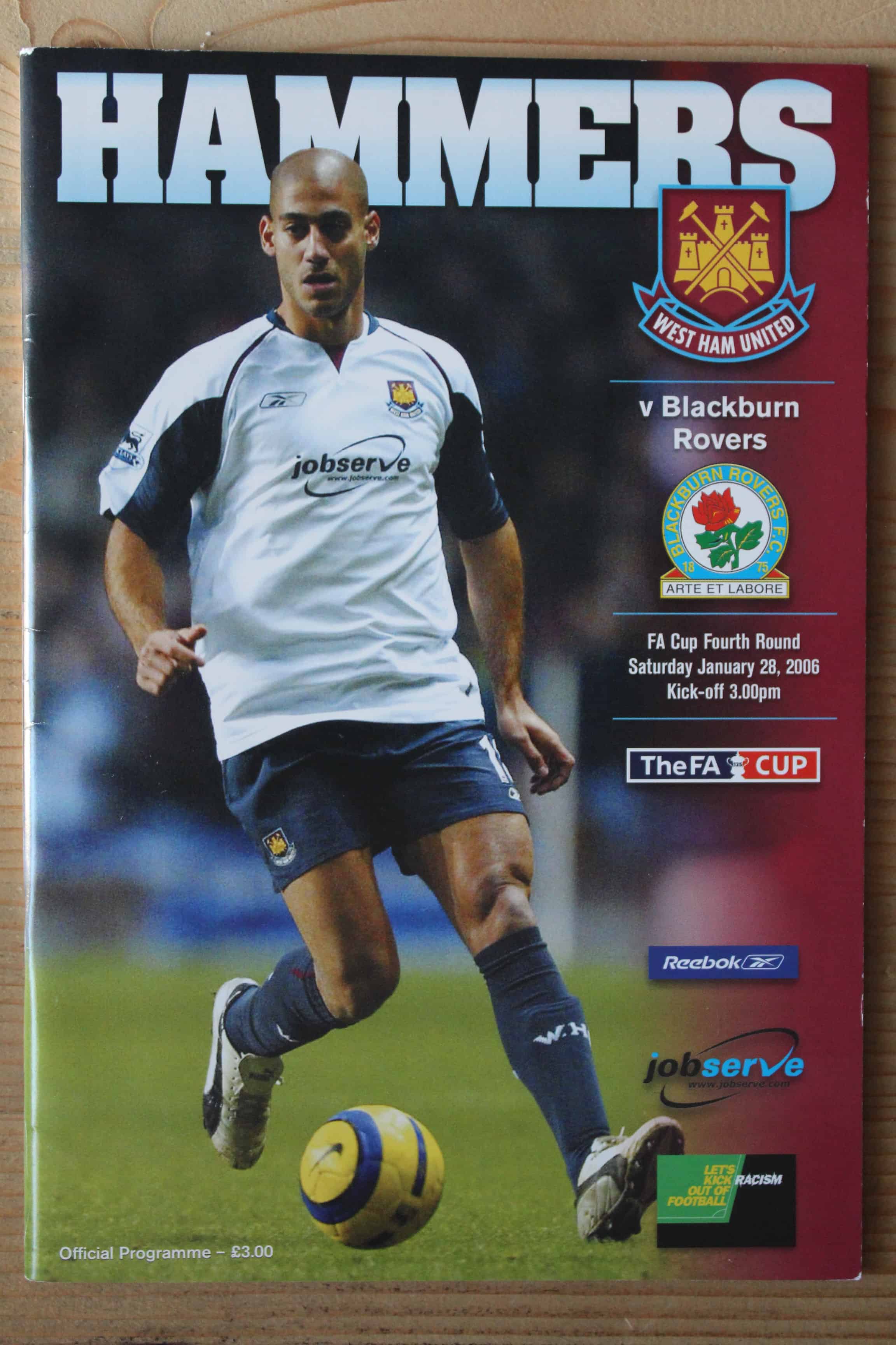 West Ham United FC v Blackburn Rovers FC