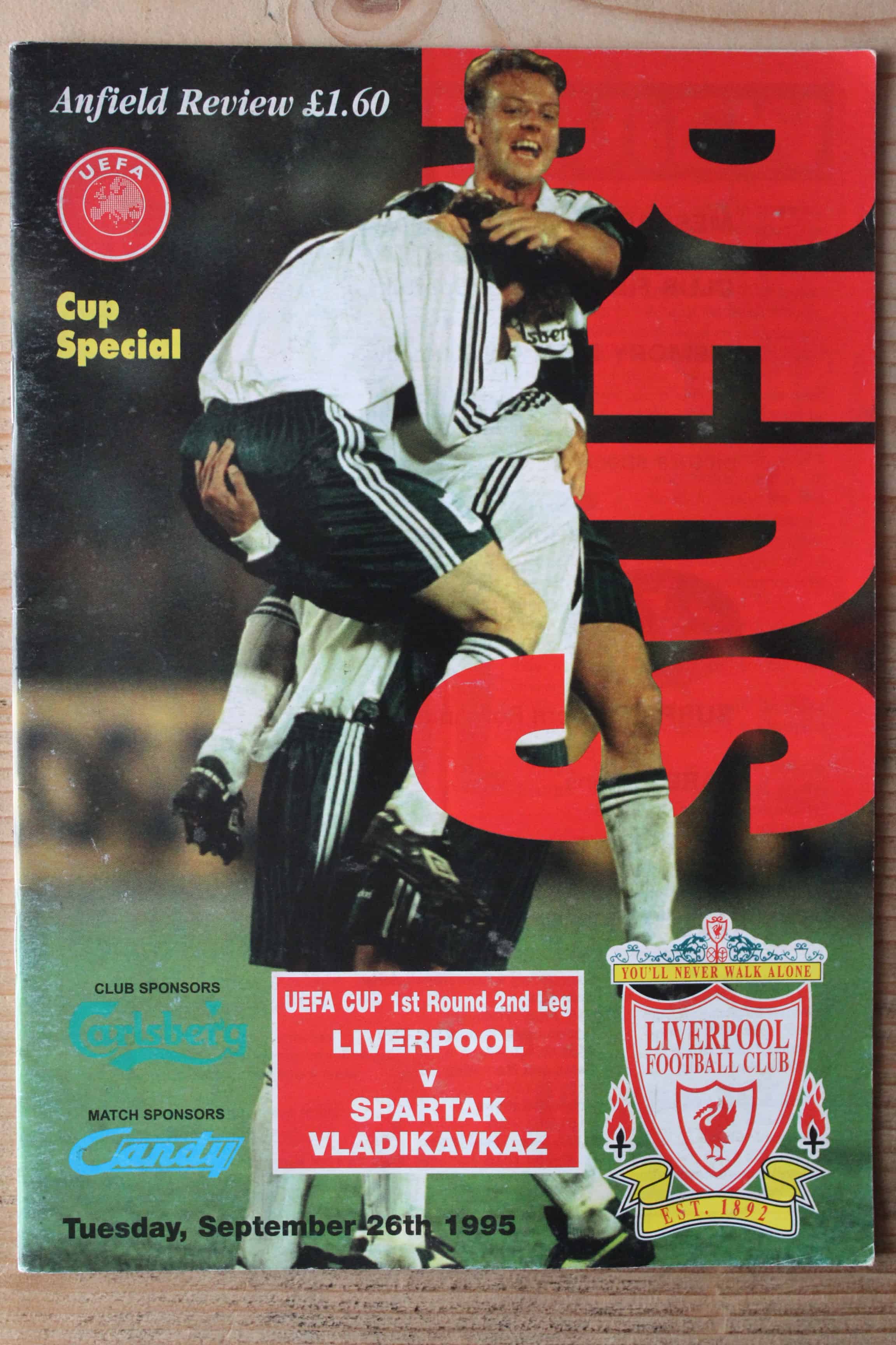 Liverpool FC v Spartak Vladlkavkaz