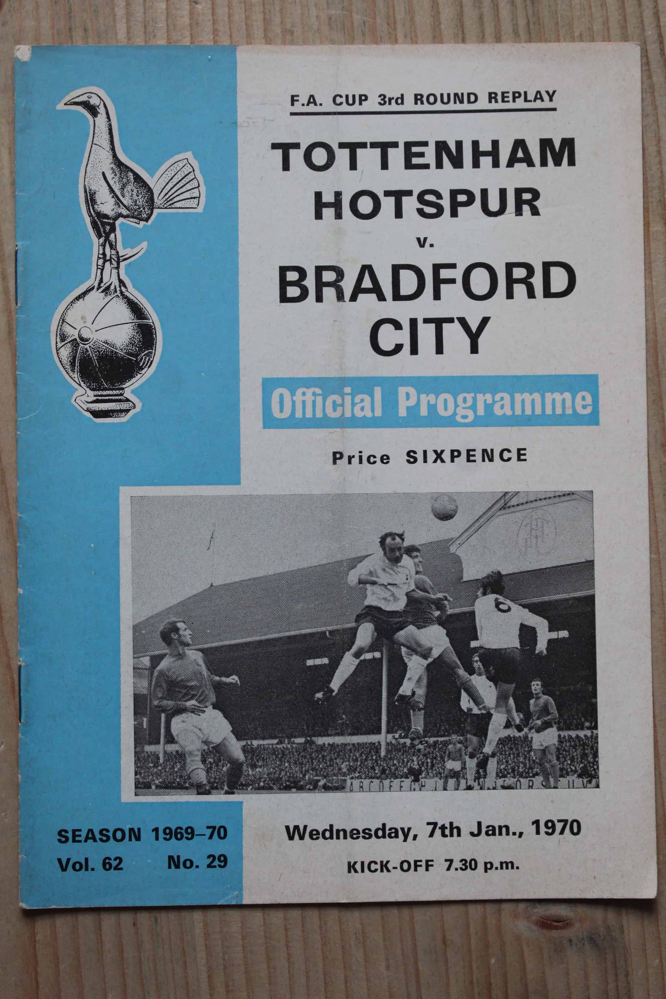 Tottenham Hotspur FC v Bradford City FC