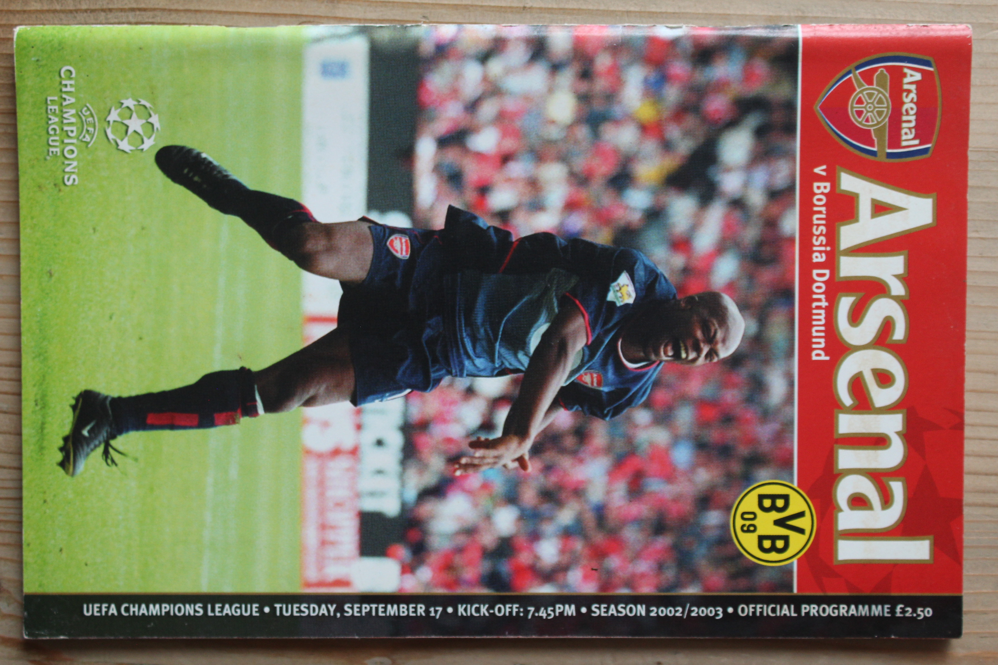 Arsenal FC v Borussia Dortmund