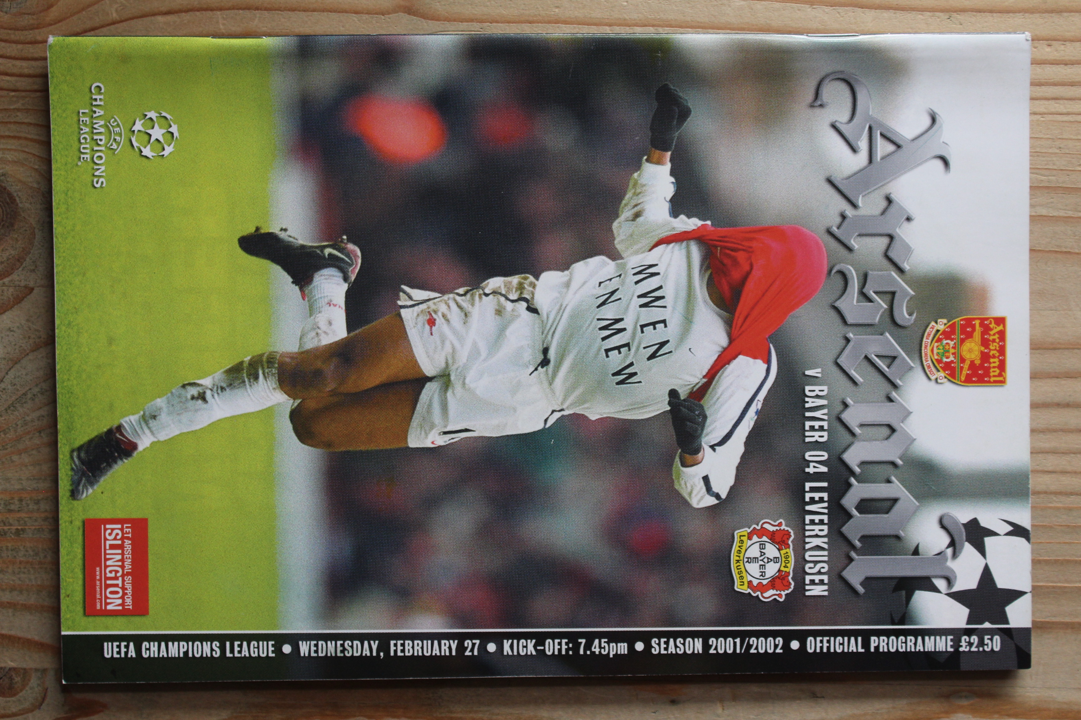 Arsenal FC v Bayer Leverkusen