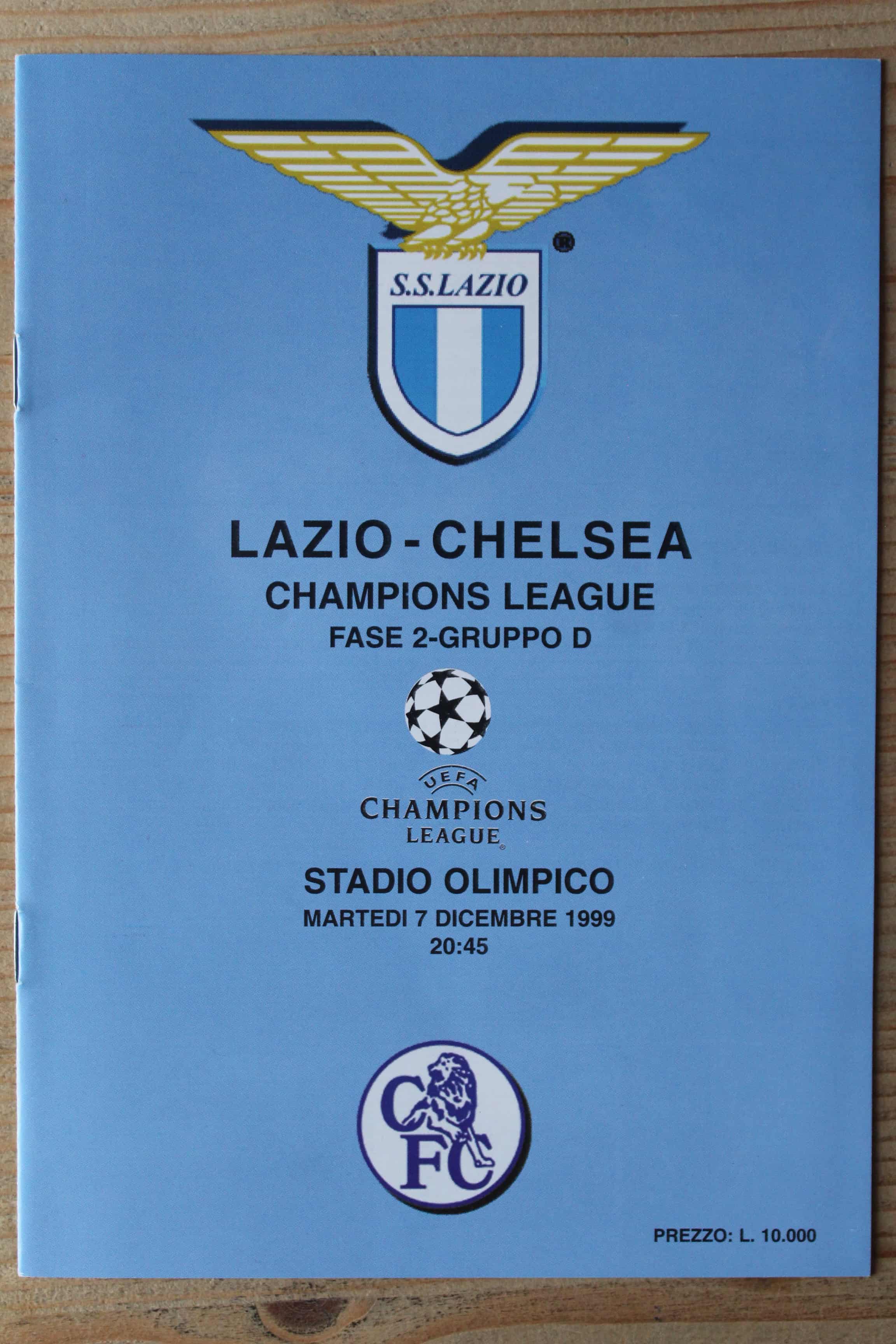 Lazio SS v Chelsea FC