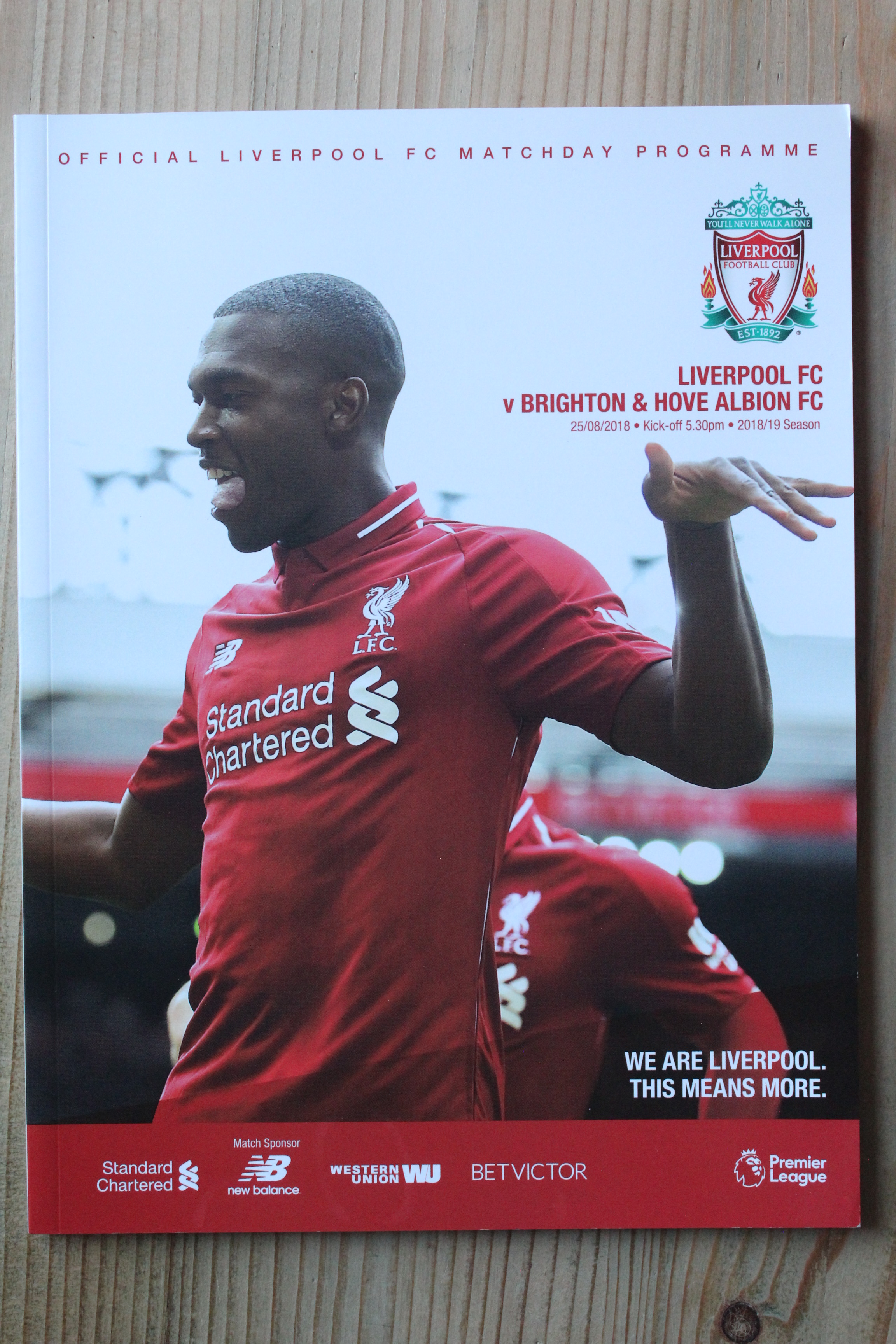 Liverpool FC v Brighton & Hove Albion FC